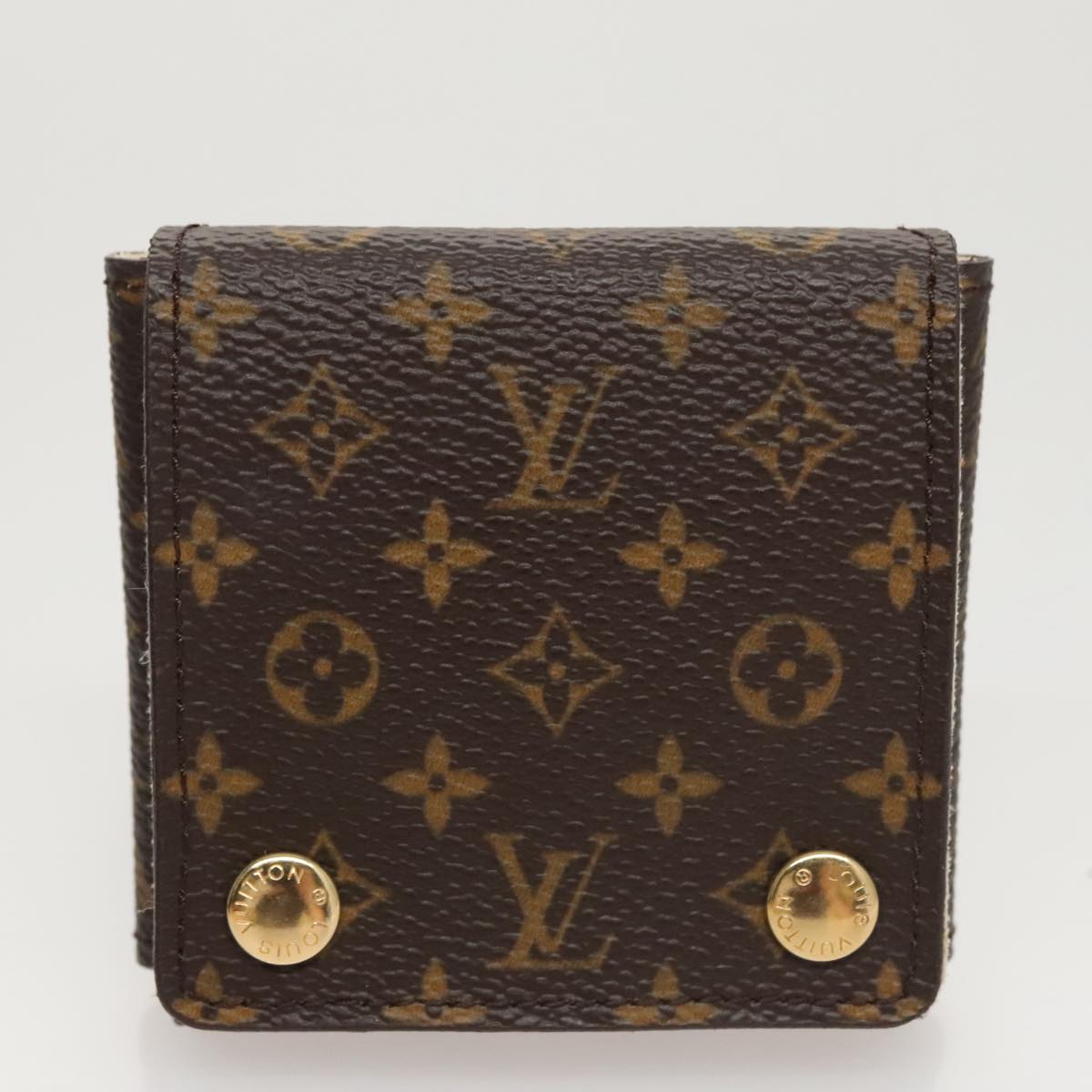 LOUIS VUITTON Pandantif 1P Diamond Necklace Diamond 6.1K Only 800 LV Auth 93646S