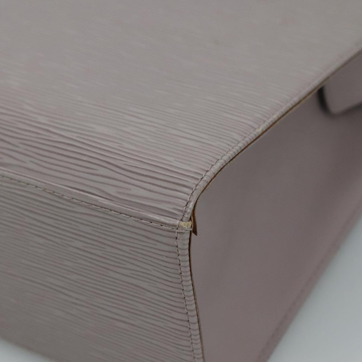 LOUIS VUITTON Epi Croisette PM Tote Bag Lilac M5249B LV Auth 93648