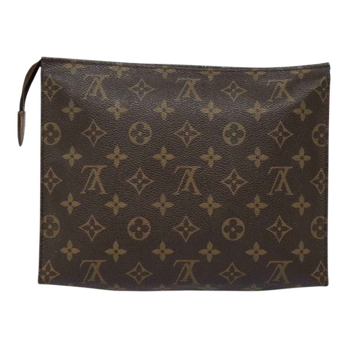 LOUIS VUITTON Monogram Poche Toilette 26 Pouch M47542 LV Auth 93652