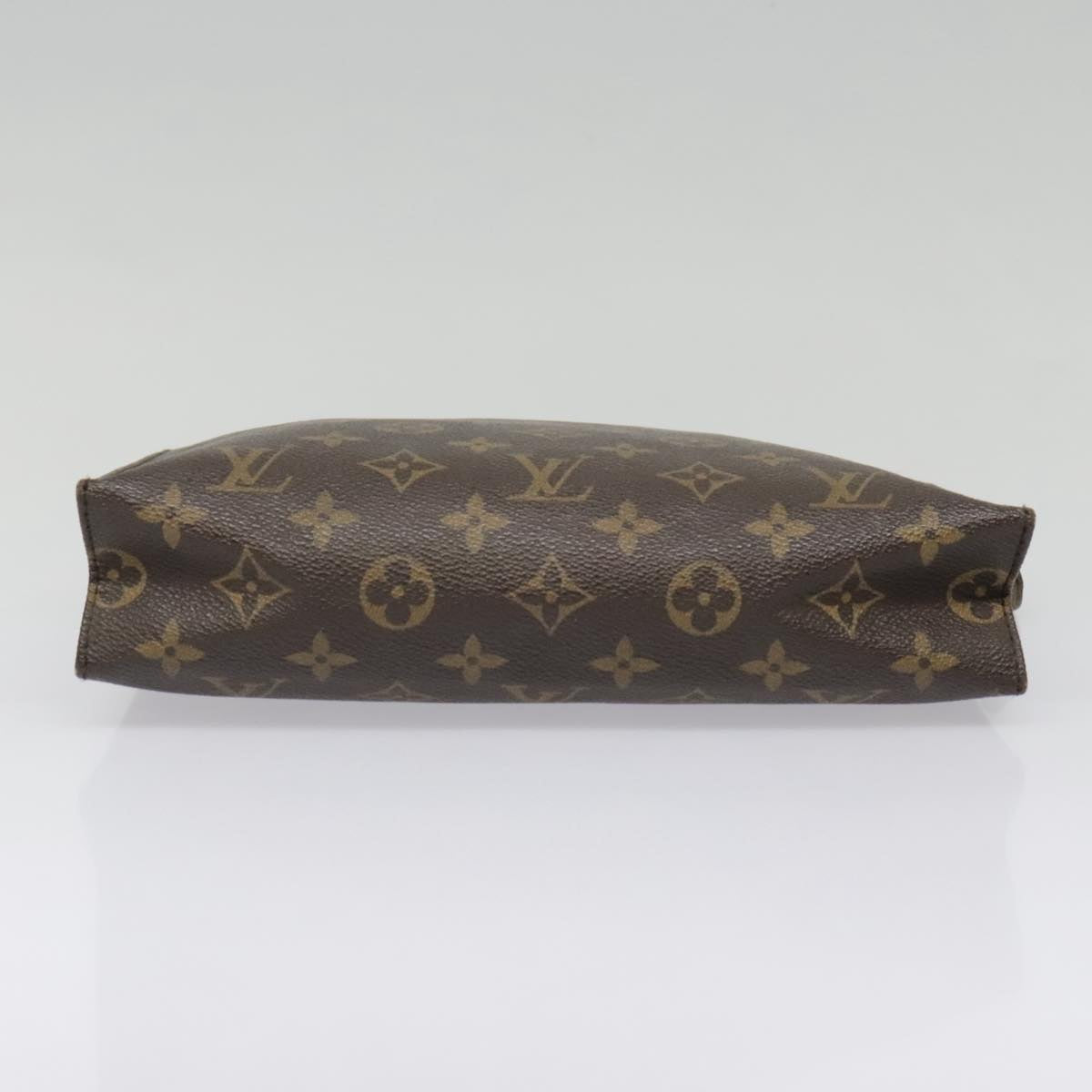 LOUIS VUITTON Monogram Poche Toilette 26 Pouch M47542 LV Auth 93652