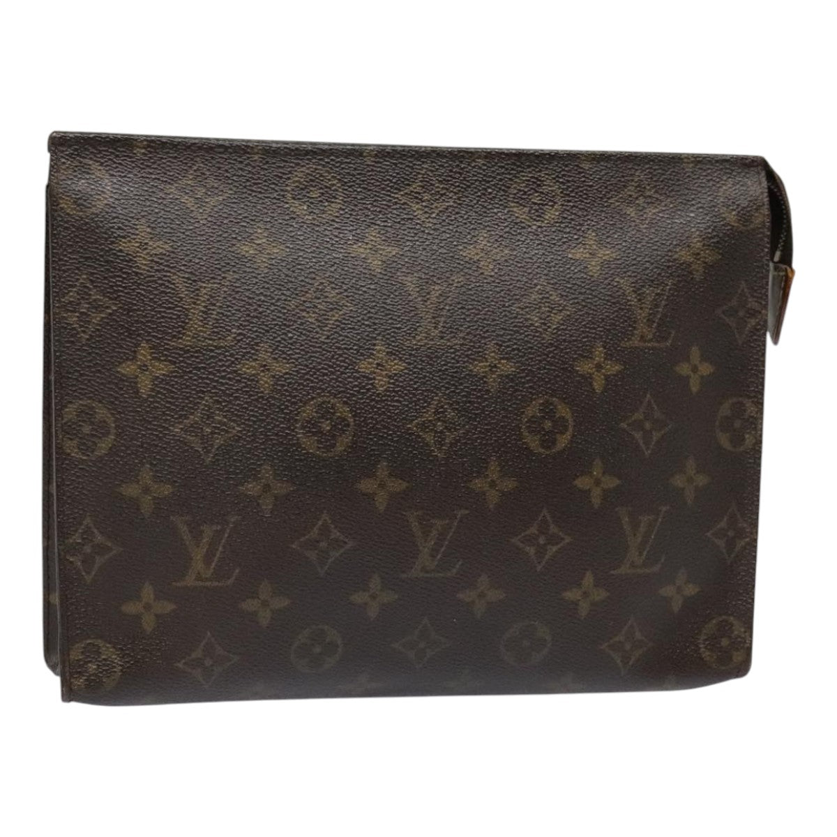 LOUIS VUITTON Monogram Poche Toilette 26 Pouch M47542 LV Auth 93653