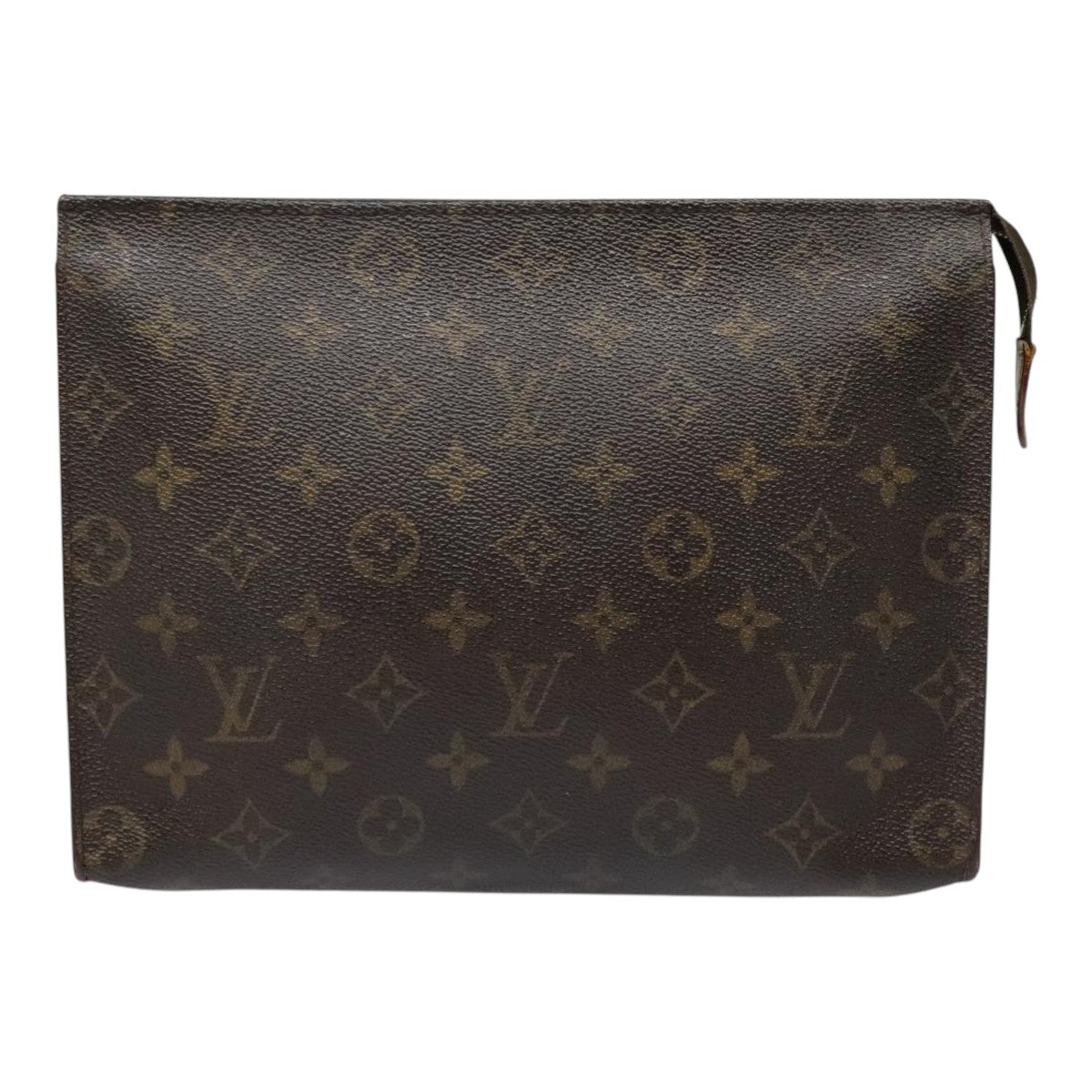 LOUIS VUITTON Monogram Poche Toilette 26 Pouch M47542 LV Auth 93653