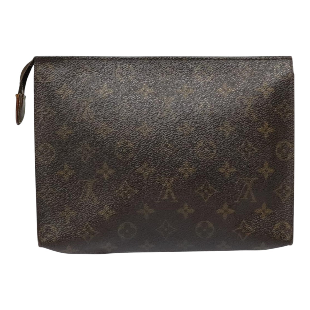 LOUIS VUITTON Monogram Poche Toilette 26 Pouch M47542 LV Auth 93653