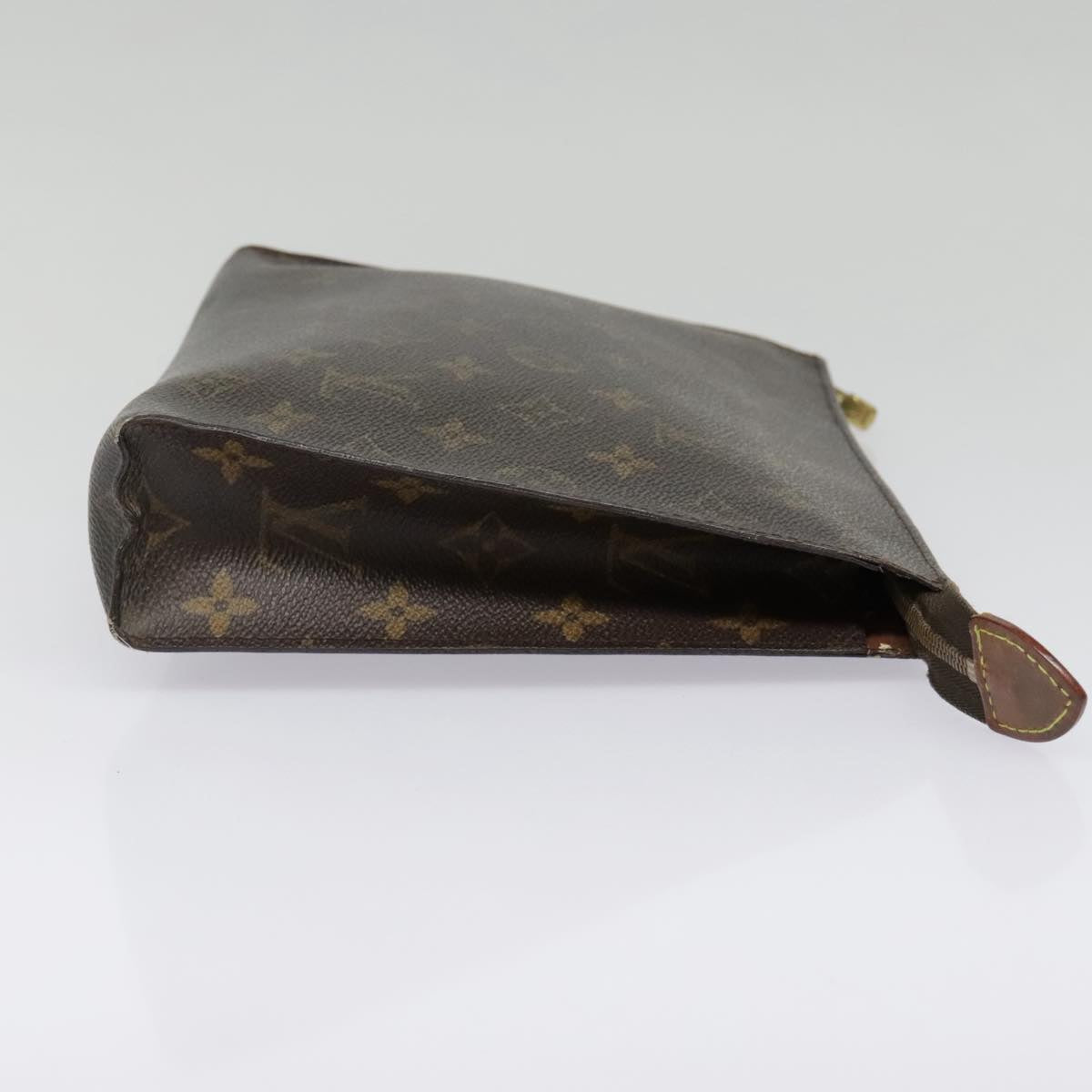 LOUIS VUITTON Monogram Poche Toilette 26 Pouch M47542 LV Auth 93653