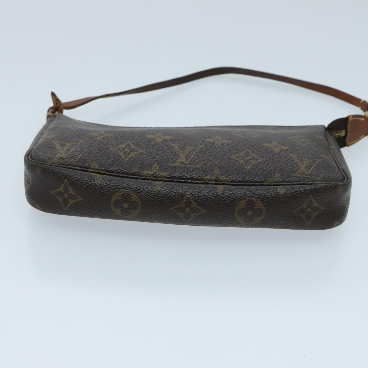 LOUIS VUITTON Monogram Pochette Accessoires Pouch M51980 LV Auth 93655