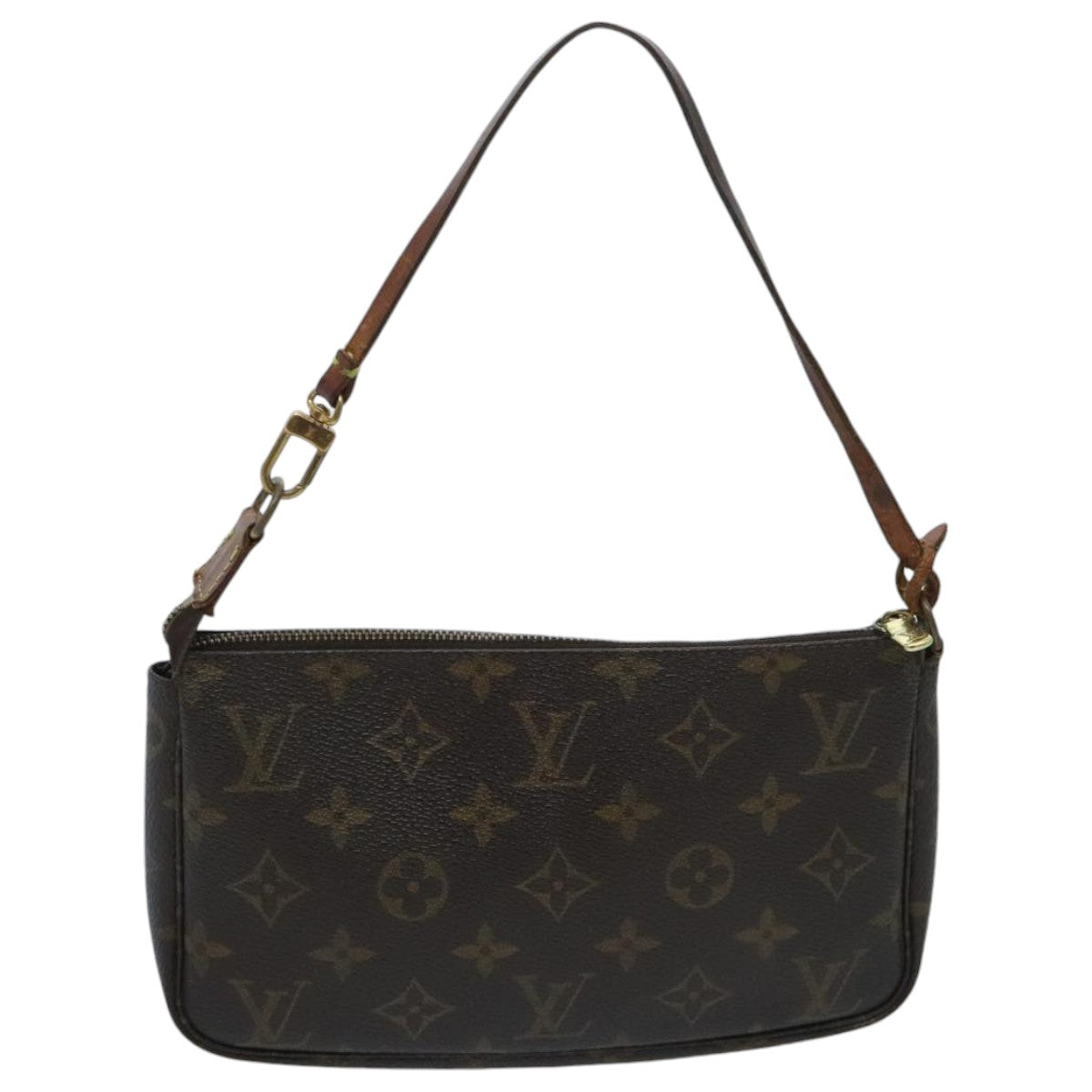 LOUIS VUITTON Monogram Pochette Accessoires Pouch M51980 LV Auth 93655