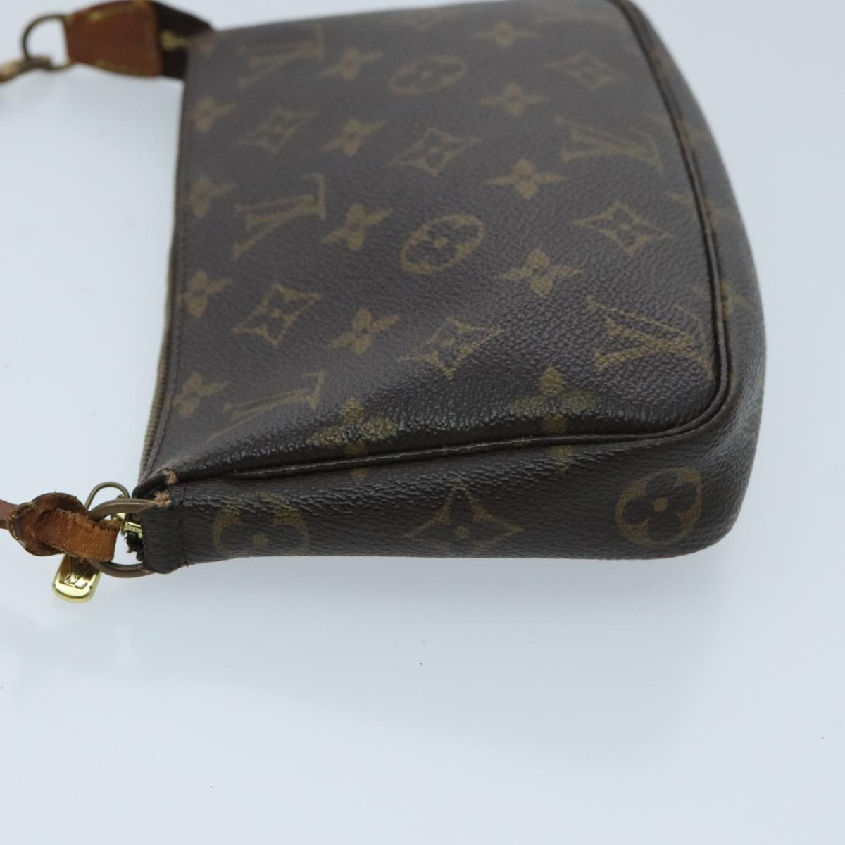 LOUIS VUITTON Monogram Pochette Accessoires Pouch M51980 LV Auth 93655