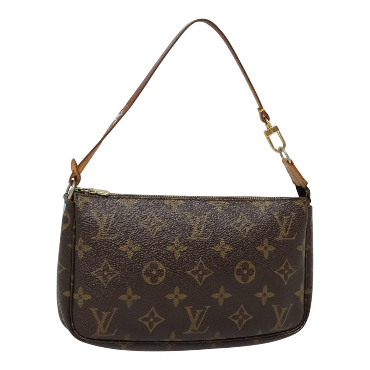 LOUIS VUITTON Monogram Pochette Accessoires Pouch M51980 LV Auth 93657