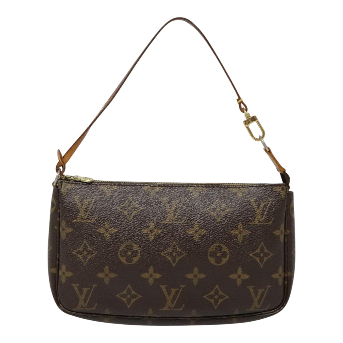 LOUIS VUITTON Monogram Pochette Accessoires Pouch M51980 LV Auth 93657