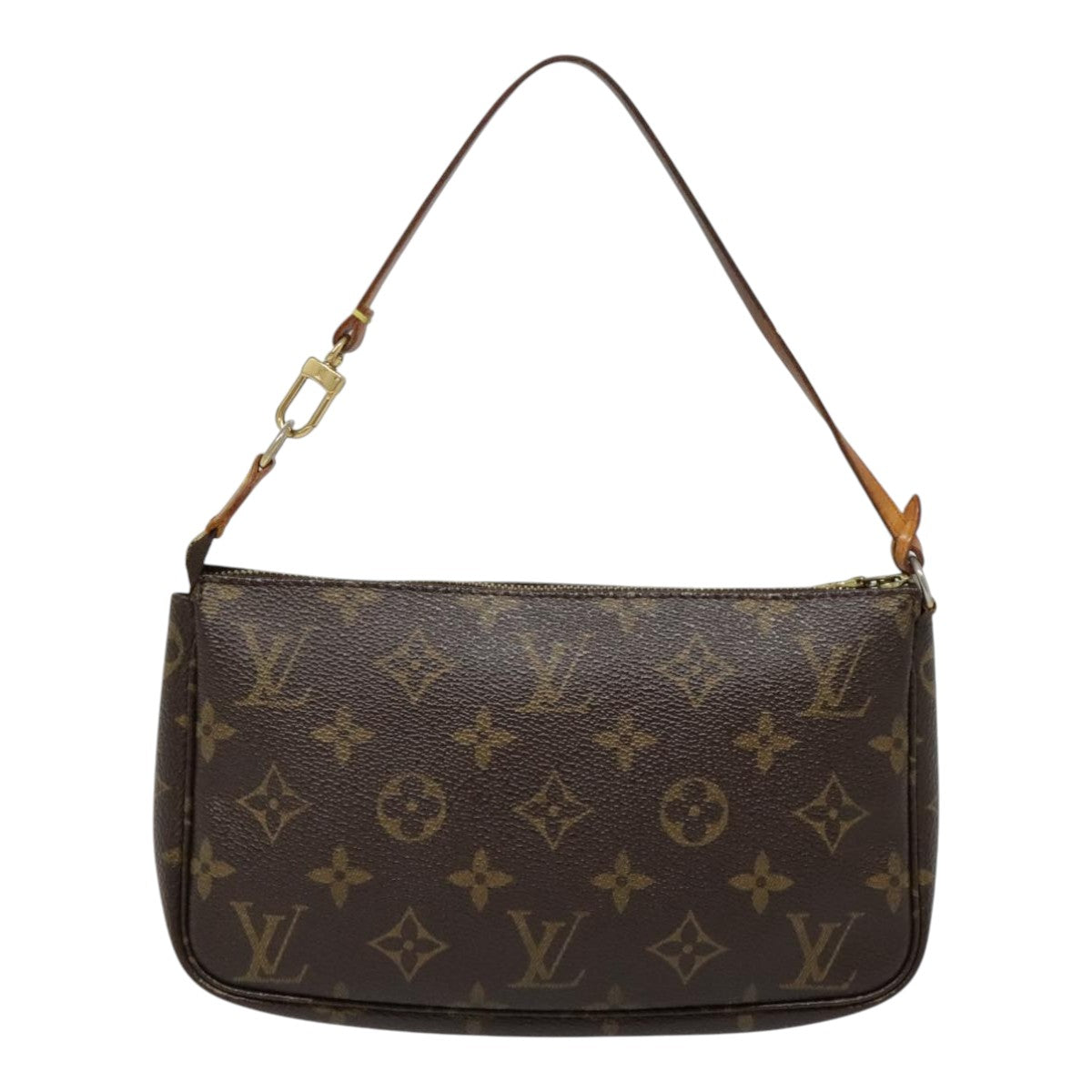 LOUIS VUITTON Monogram Pochette Accessoires Pouch M51980 LV Auth 93657