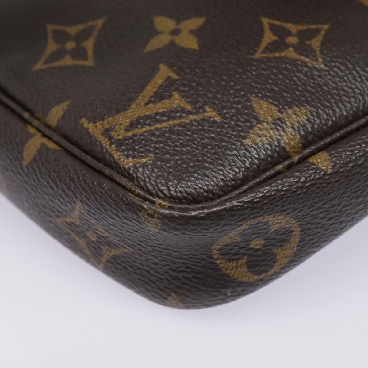 LOUIS VUITTON Monogram Pochette Accessoires Pouch M51980 LV Auth 93659