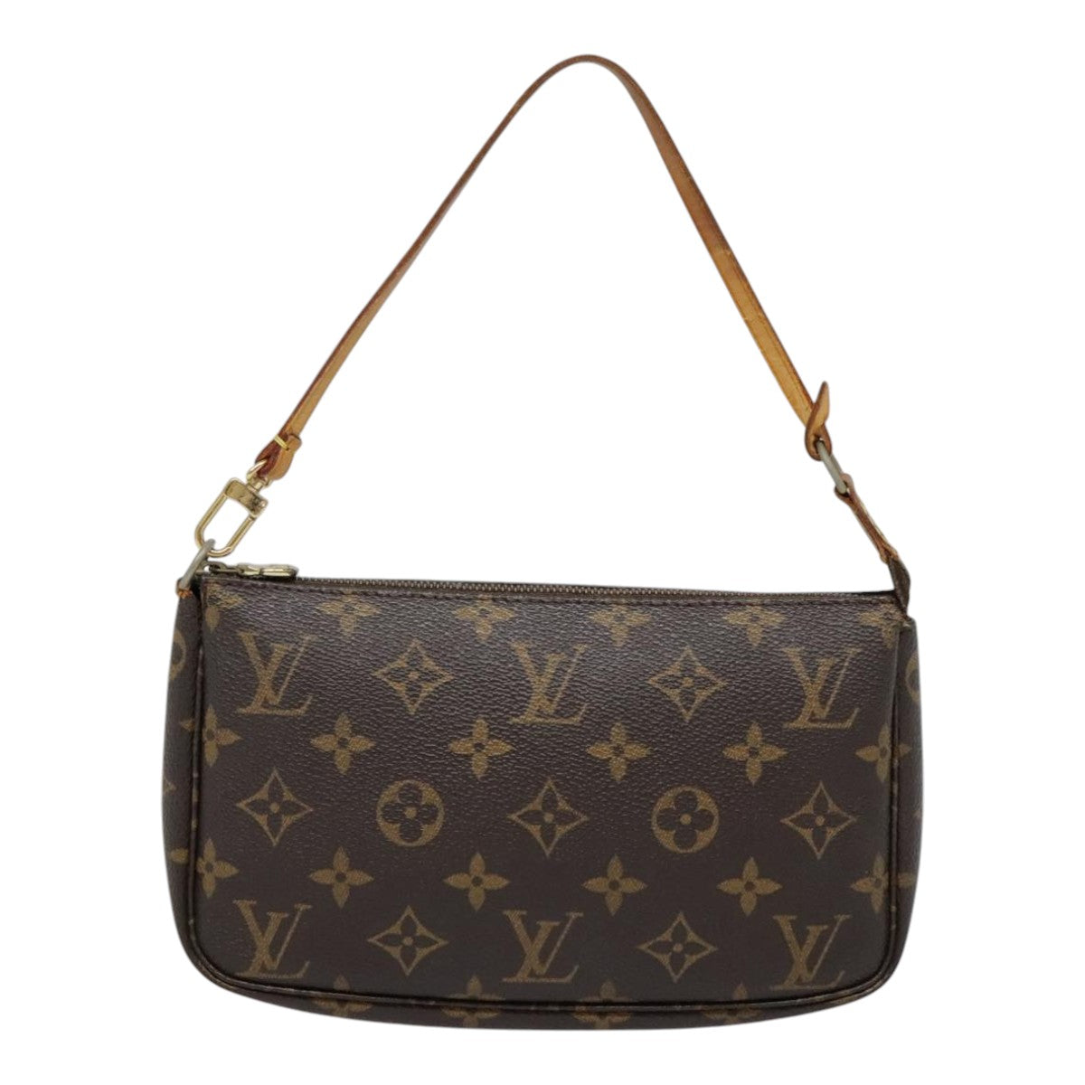 LOUIS VUITTON Monogram Pochette Accessoires Pouch M51980 LV Auth 93659