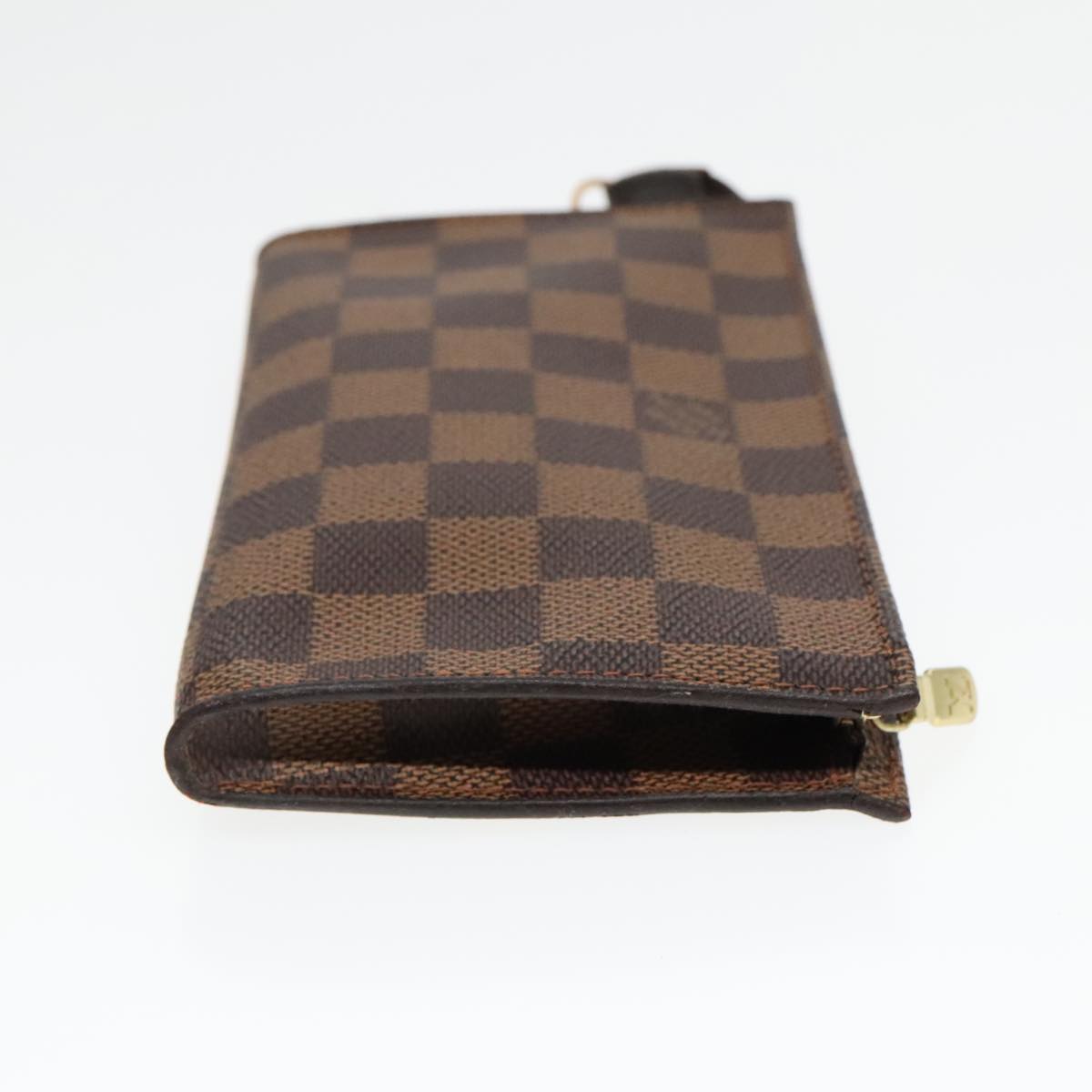 LOUIS VUITTON Damier Ebene Marais Pouch LV Auth 93669