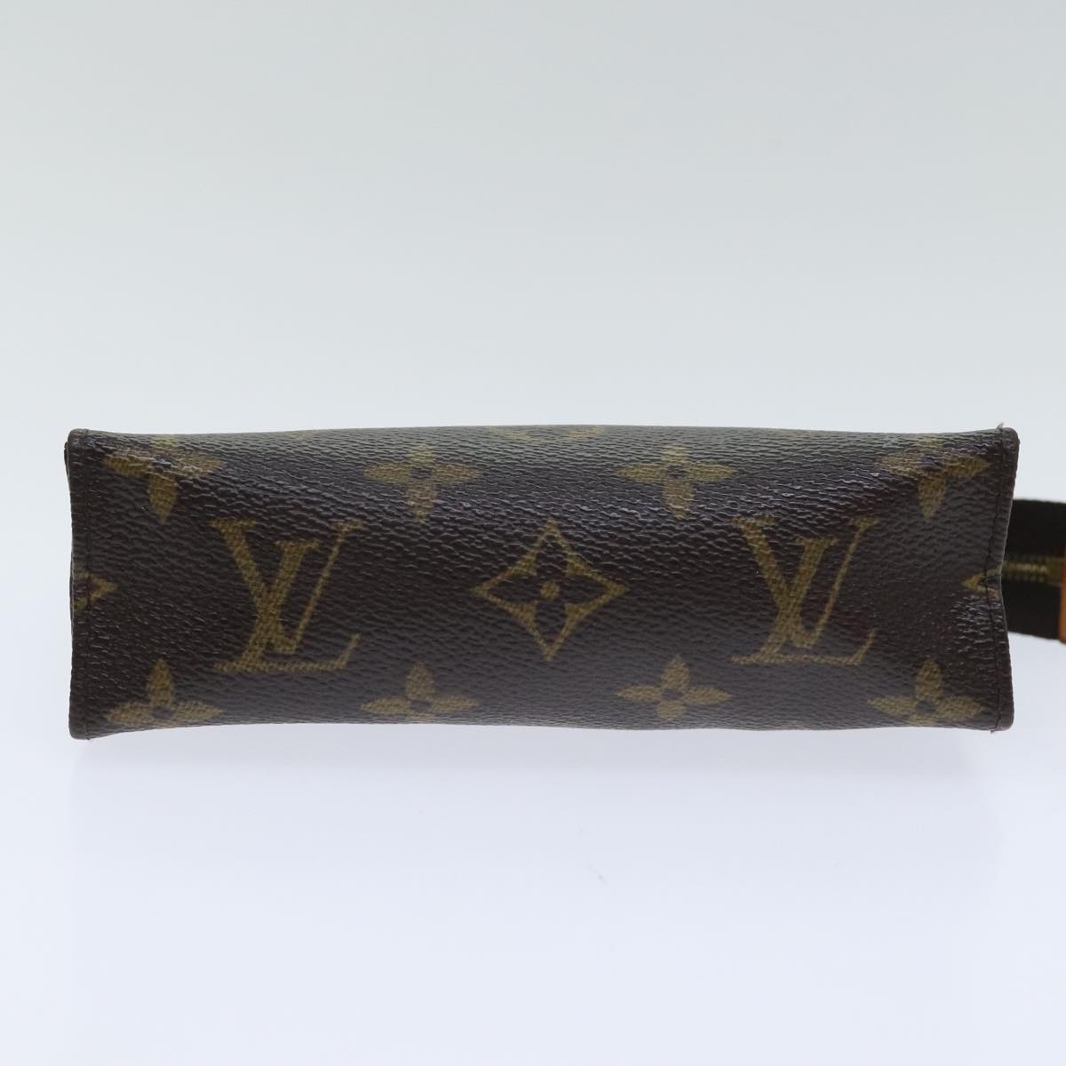 LOUIS VUITTON Monogram Poche Toilette 15 Pouch M47546 LV Auth 93673