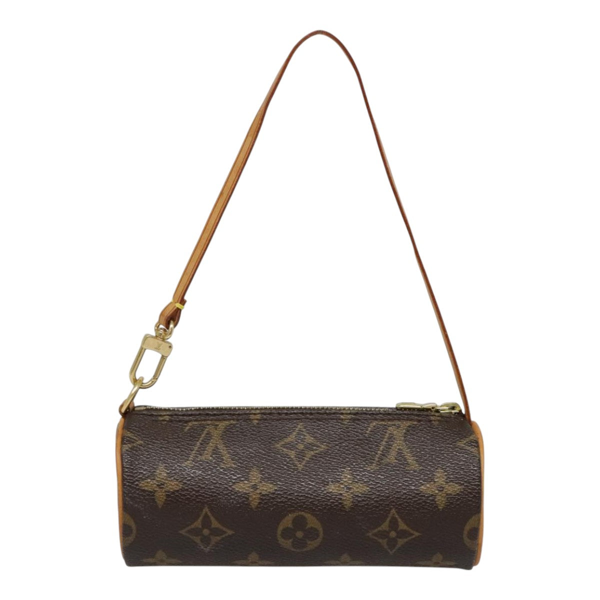 LOUIS VUITTON Monogram Papillon Pouch LV Auth 93685