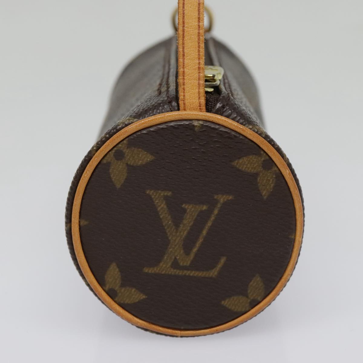 LOUIS VUITTON Monogram Papillon Pouch LV Auth 93685