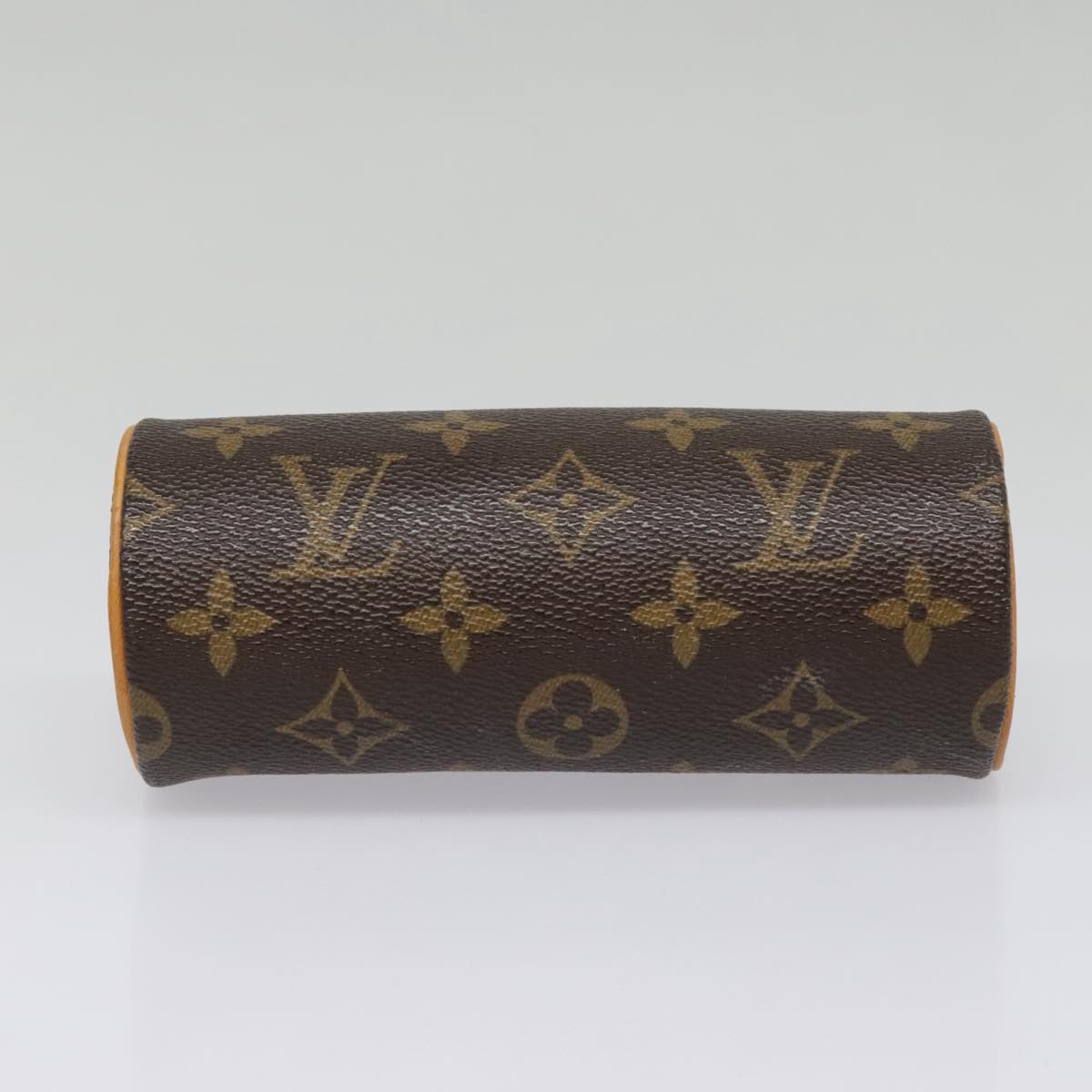 LOUIS VUITTON Monogram Papillon Pouch LV Auth 93685