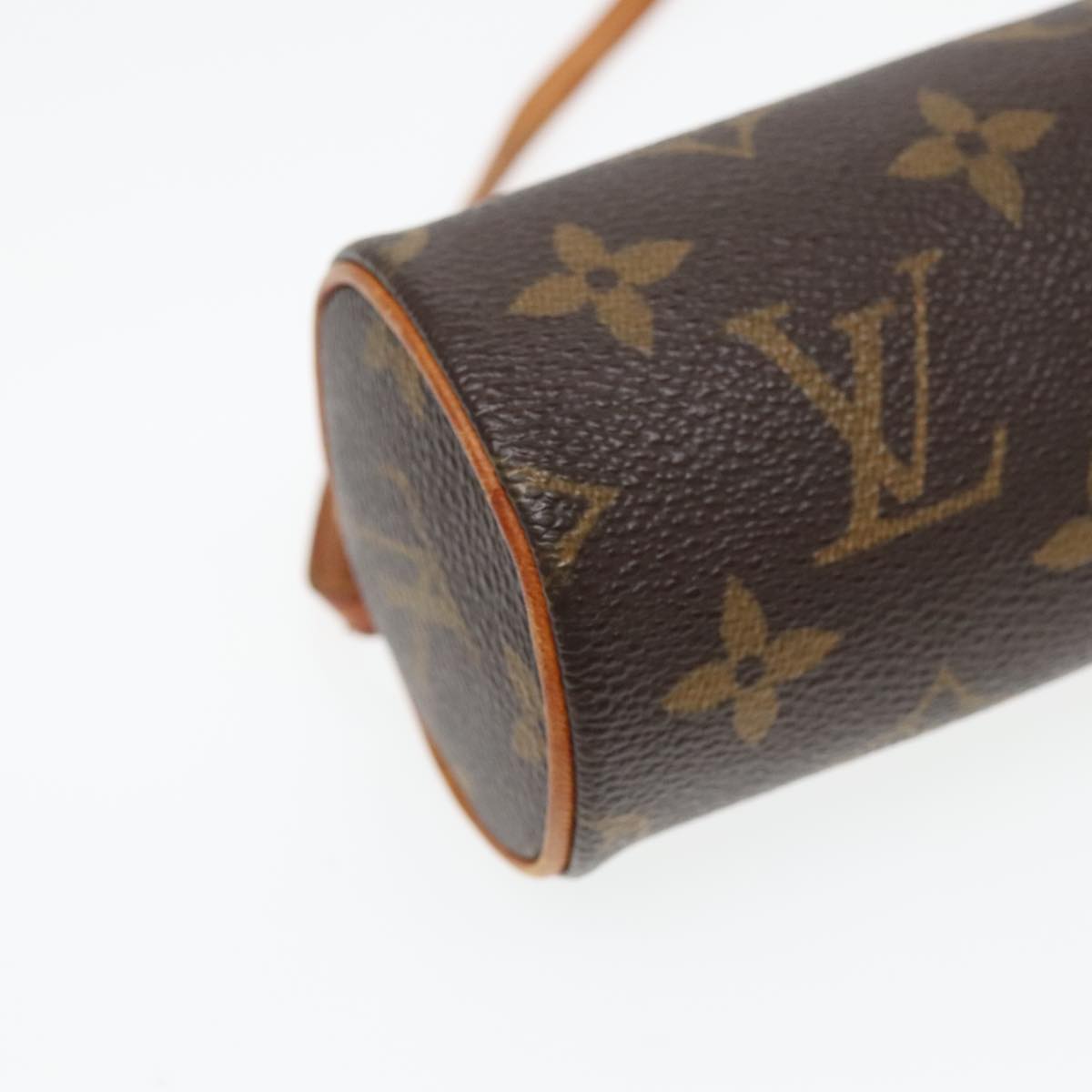 LOUIS VUITTON Monogram Papillon Pouch LV Auth 93686