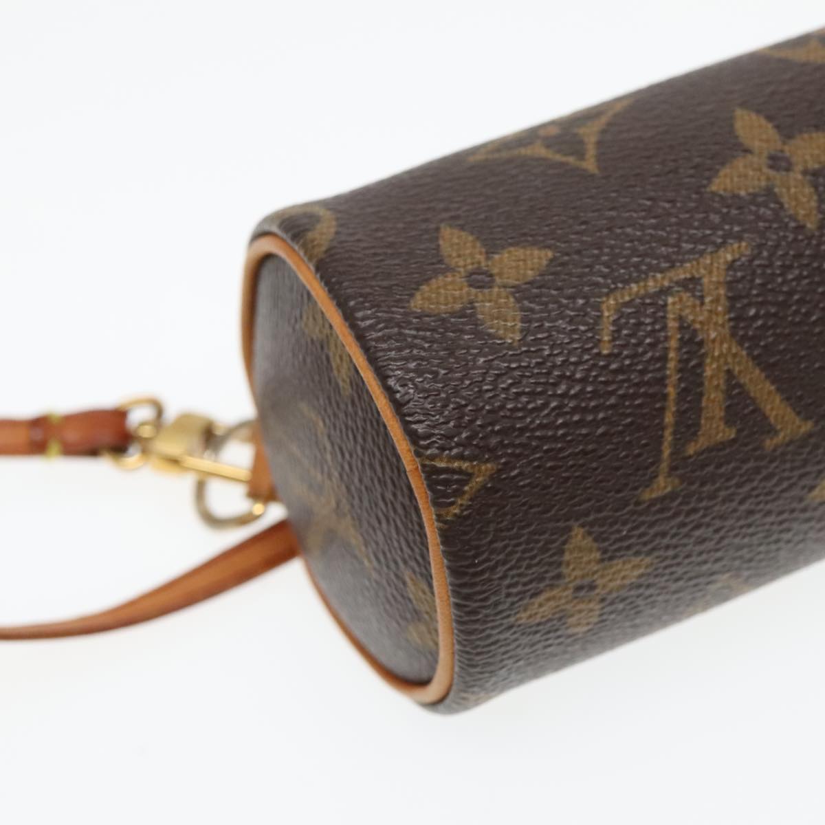 LOUIS VUITTON Monogram Papillon Pouch LV Auth 93686