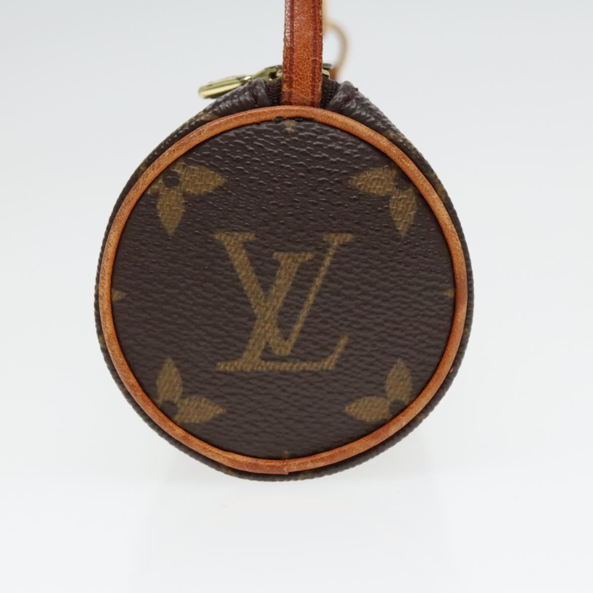 LOUIS VUITTON Monogram Papillon Pouch LV Auth 93686