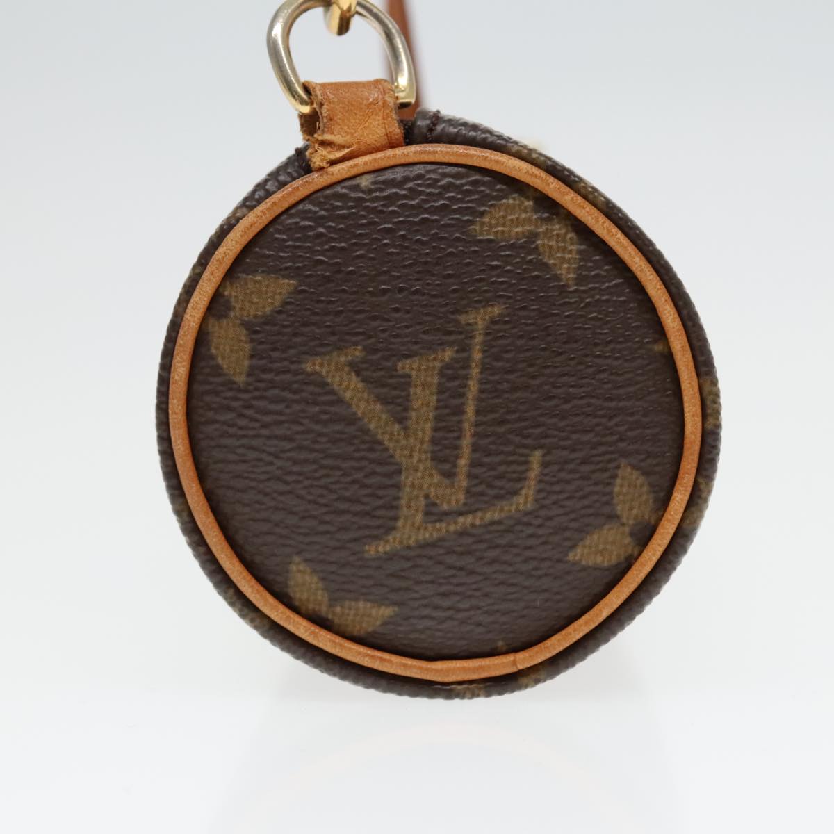 LOUIS VUITTON Monogram Papillon Pouch LV Auth 93686