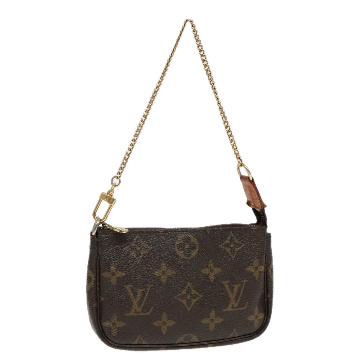 LOUIS VUITTON Monogram Mini Pochette Accessoires Pouch M58009 LV Auth 93692