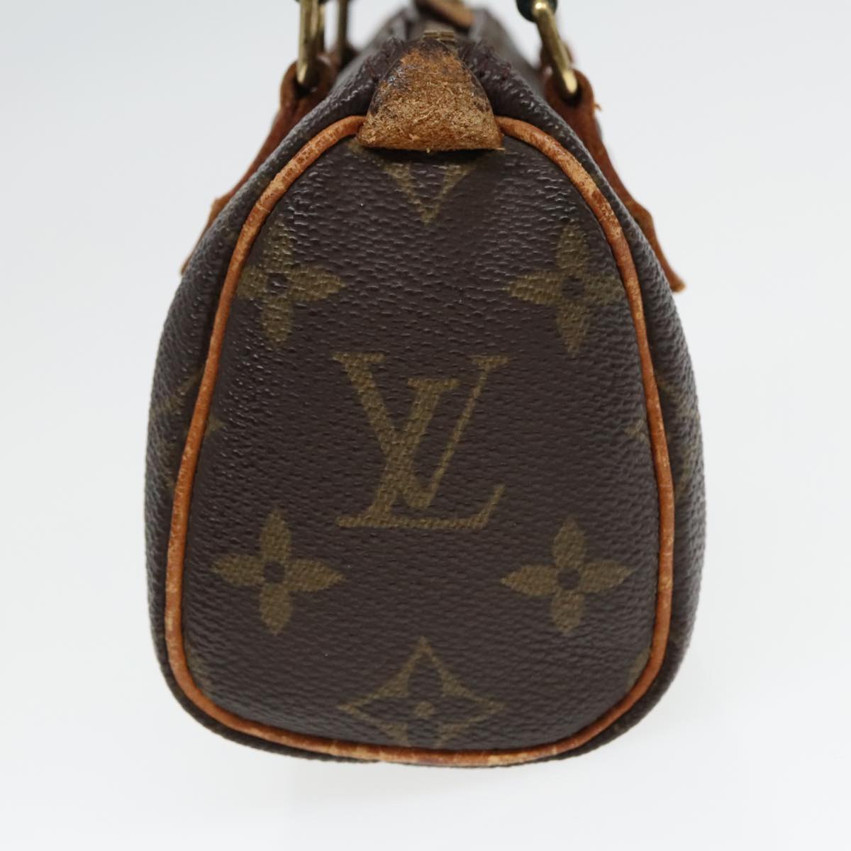 LOUIS VUITTON Monogram Mini Speedy Hand Bag M41534 LV Auth 93693