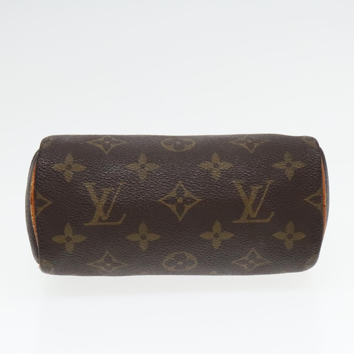 LOUIS VUITTON Monogram Mini Speedy Hand Bag M41534 LV Auth 93693