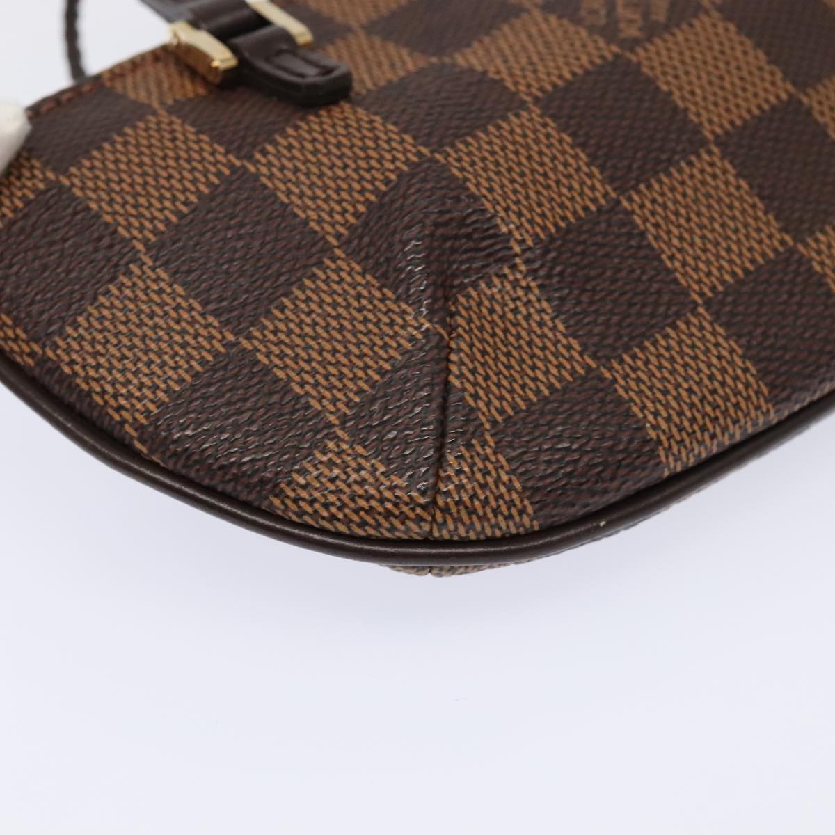LOUIS VUITTON Damier Ebene Manosque GM Accessory Pouch N51120 LV Auth 93698SAV