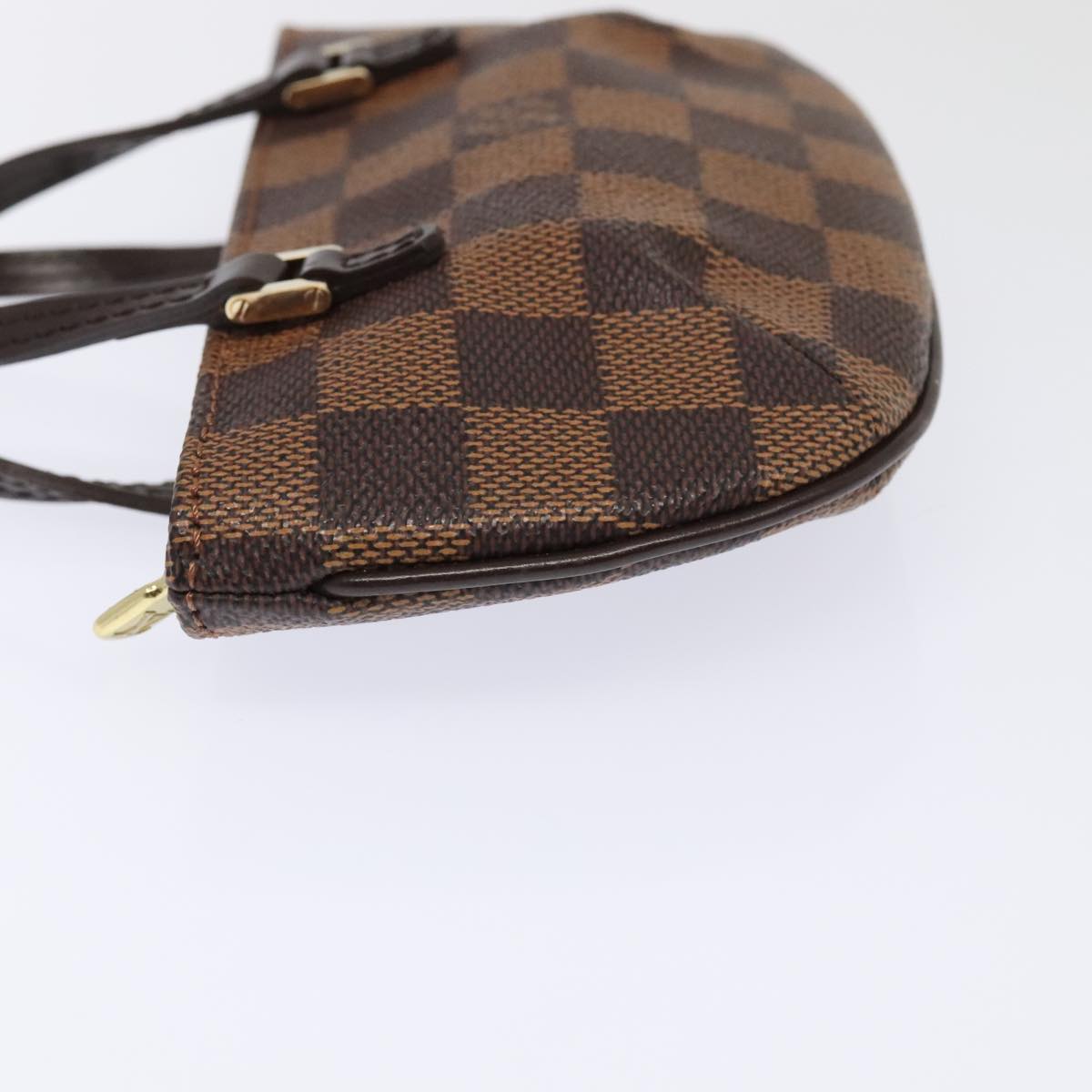 LOUIS VUITTON Damier Ebene Manosque GM Accessory Pouch N51120 LV Auth 93698SAV