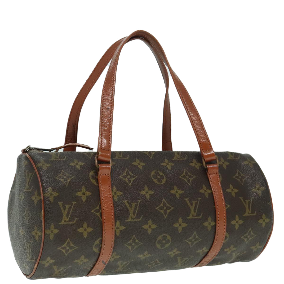 LOUIS VUITTON Monogram Papillon 30 Hand Bag M51385 LV Auth 93715