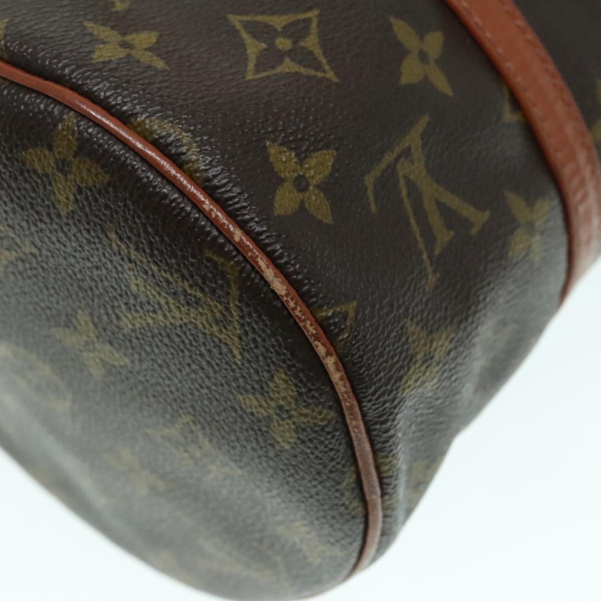 LOUIS VUITTON Monogram Papillon 30 Hand Bag M51385 LV Auth 93715