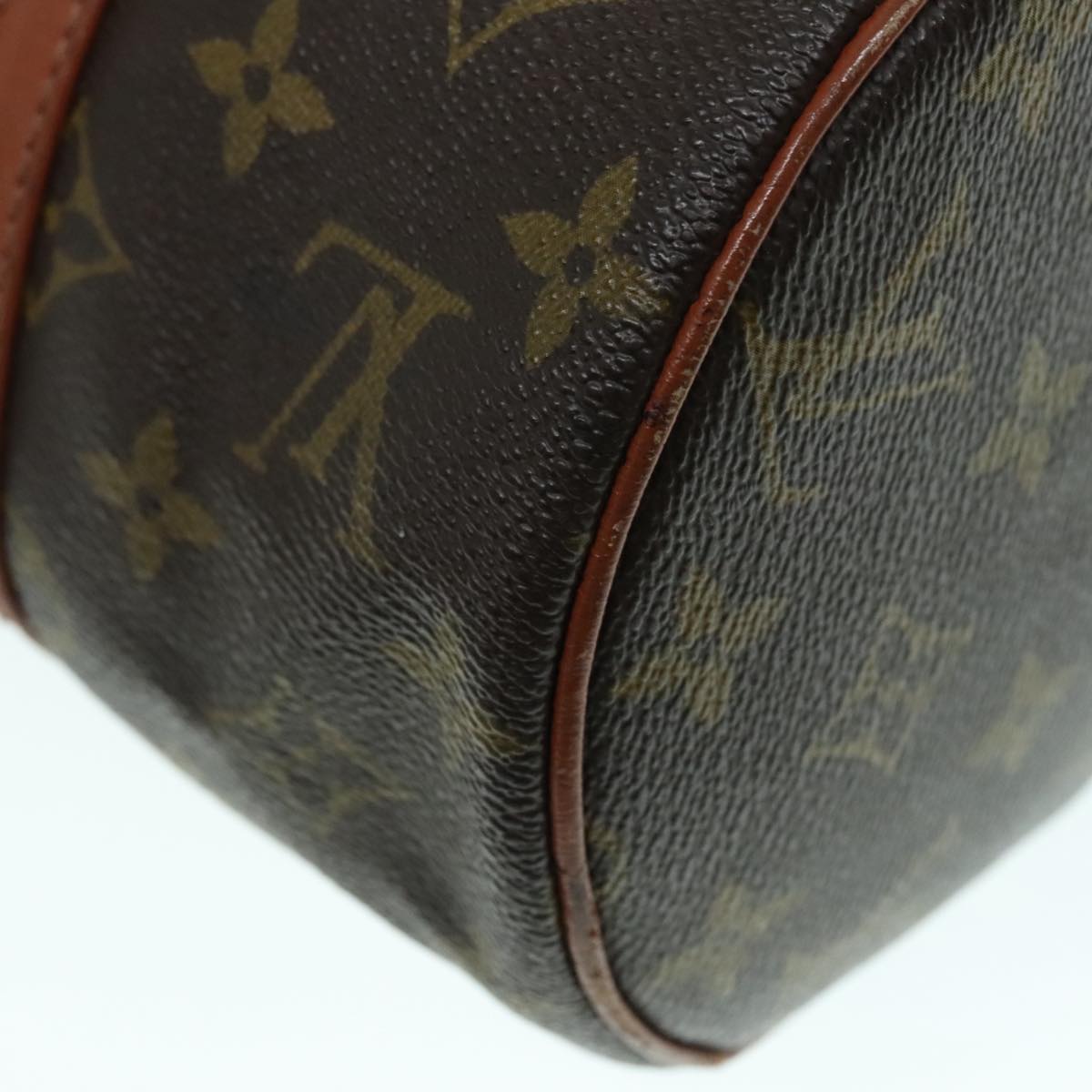 LOUIS VUITTON Monogram Papillon 30 Hand Bag M51385 LV Auth 93715