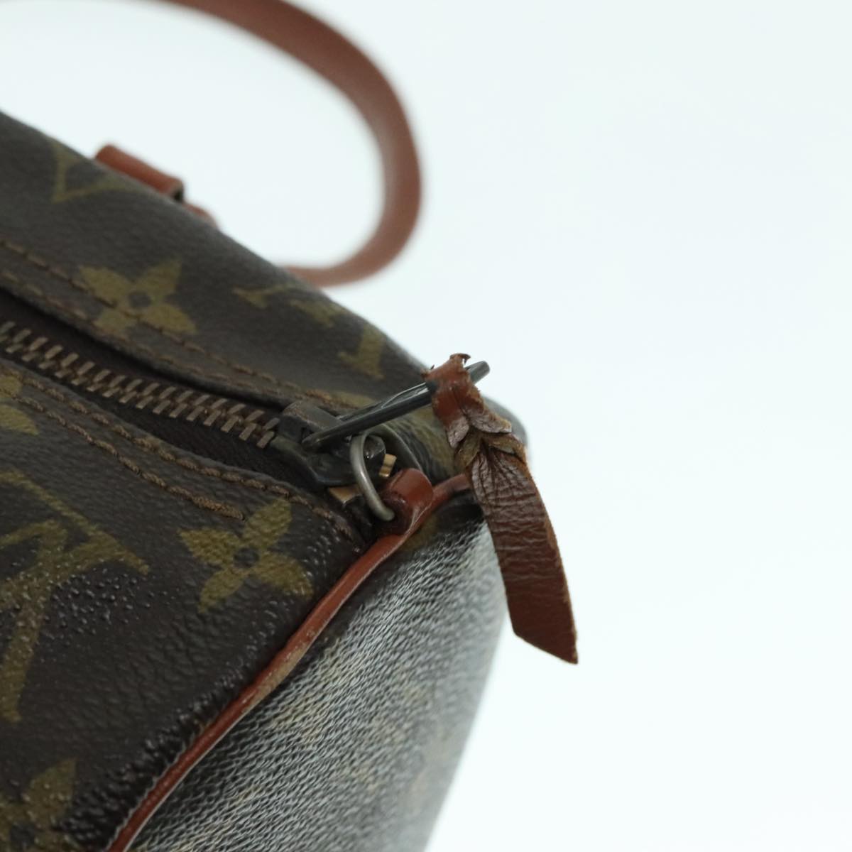 LOUIS VUITTON Monogram Papillon 30 Hand Bag M51385 LV Auth 93715