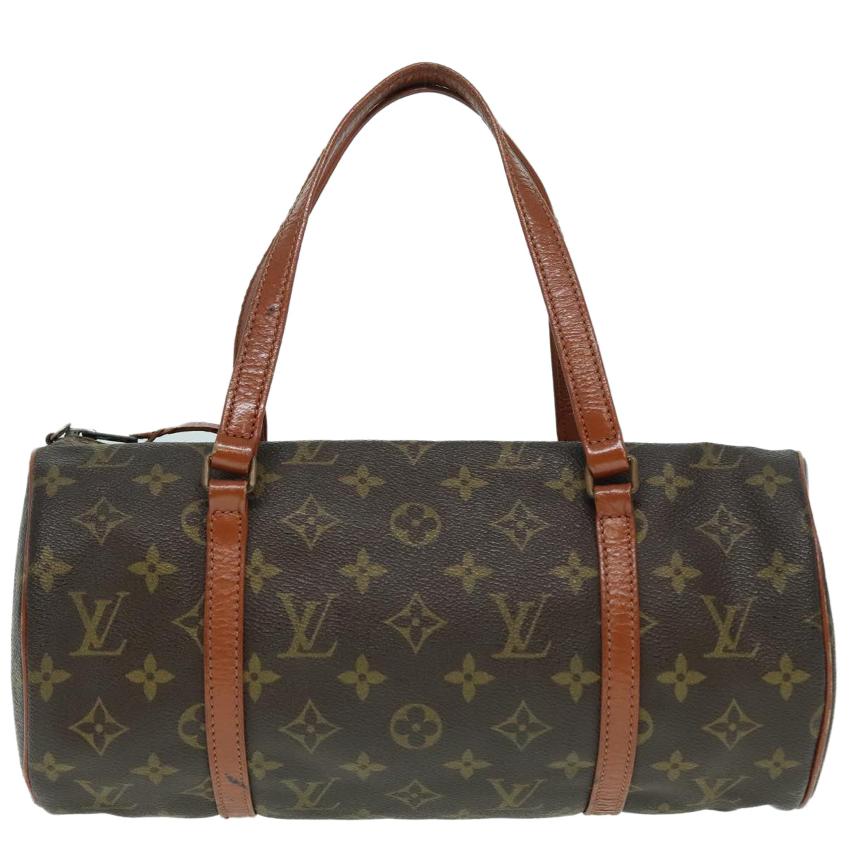 LOUIS VUITTON Monogram Papillon 30 Hand Bag M51385 LV Auth 93715