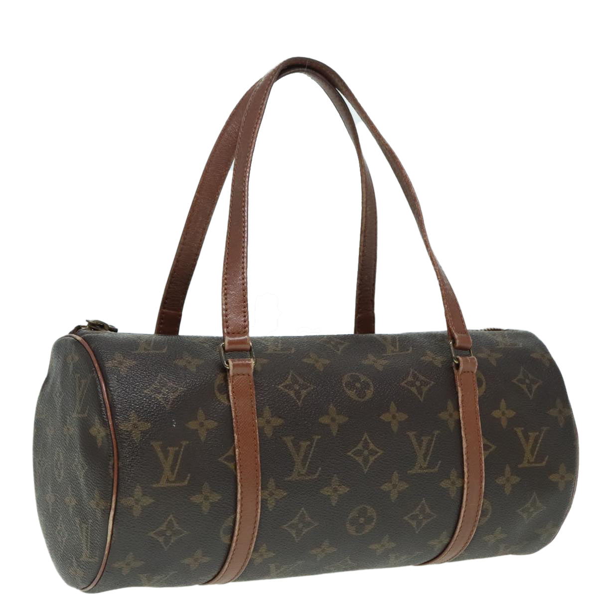 LOUIS VUITTON Monogram Papillon 30 Hand Bag M51385 LV Auth 93716