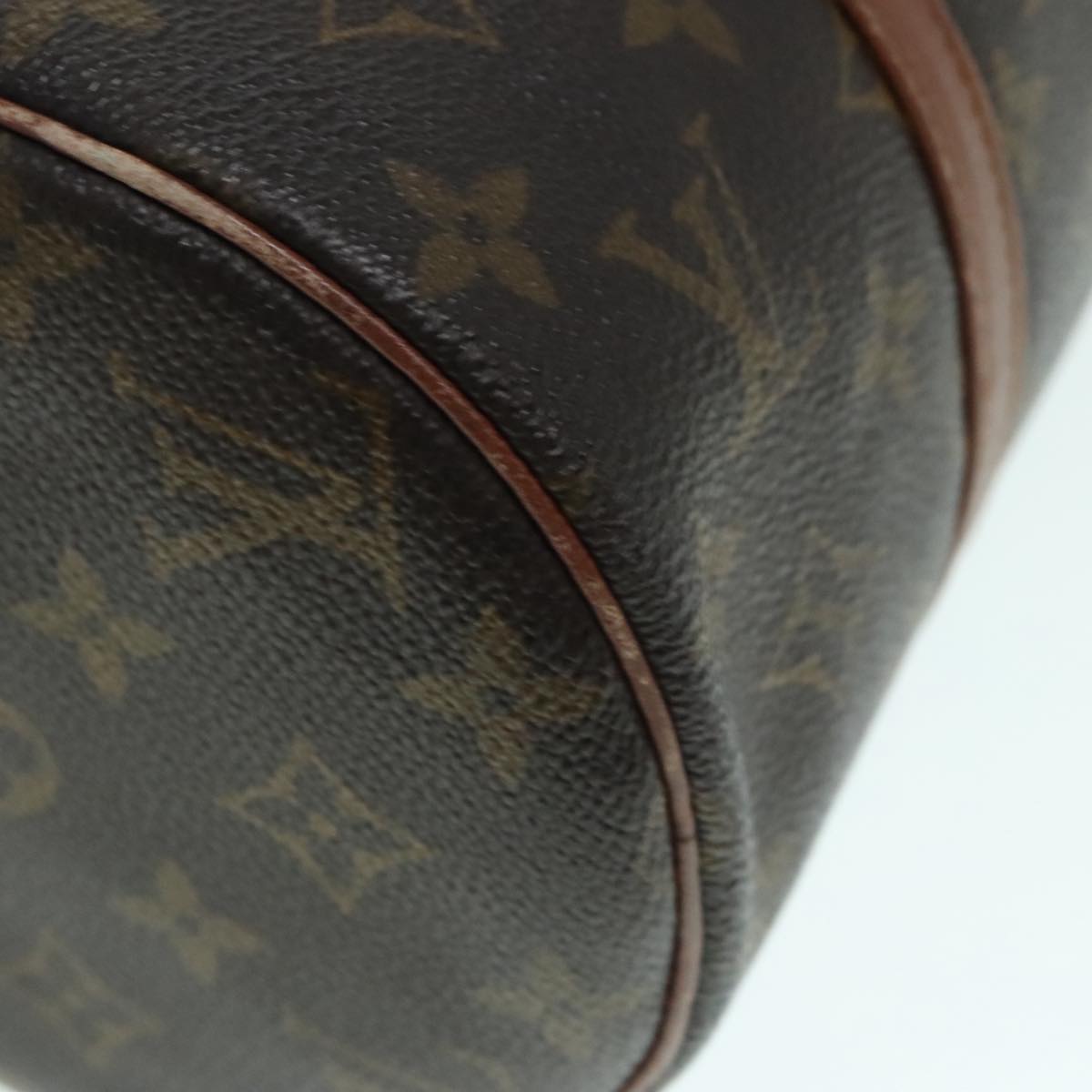 LOUIS VUITTON Monogram Papillon 30 Hand Bag M51385 LV Auth 93716