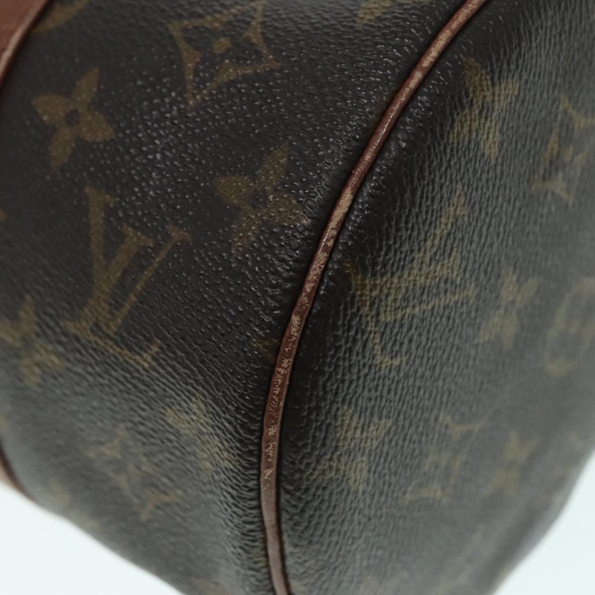 LOUIS VUITTON Monogram Papillon 30 Hand Bag M51385 LV Auth 93716