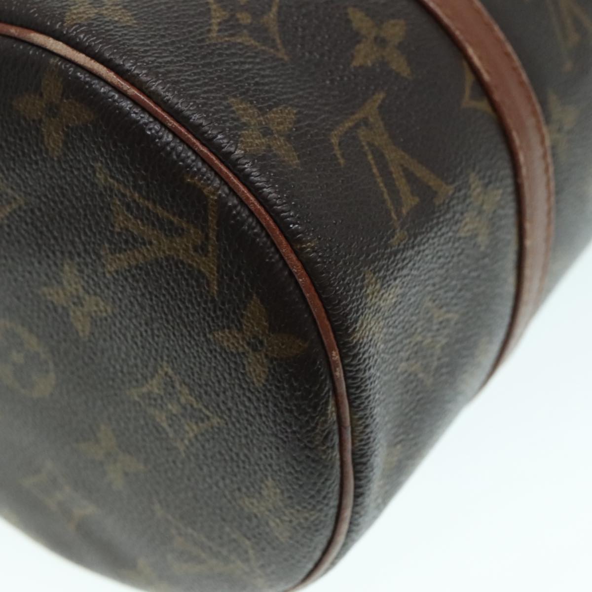 LOUIS VUITTON Monogram Papillon 30 Hand Bag M51385 LV Auth 93716