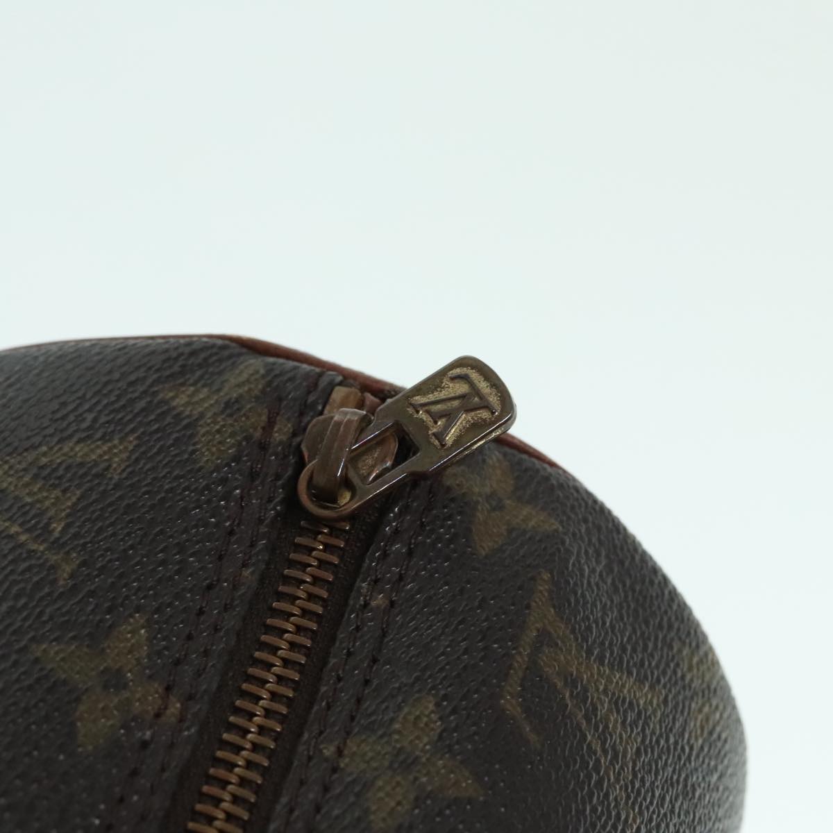 LOUIS VUITTON Monogram Papillon 30 Hand Bag M51385 LV Auth 93716