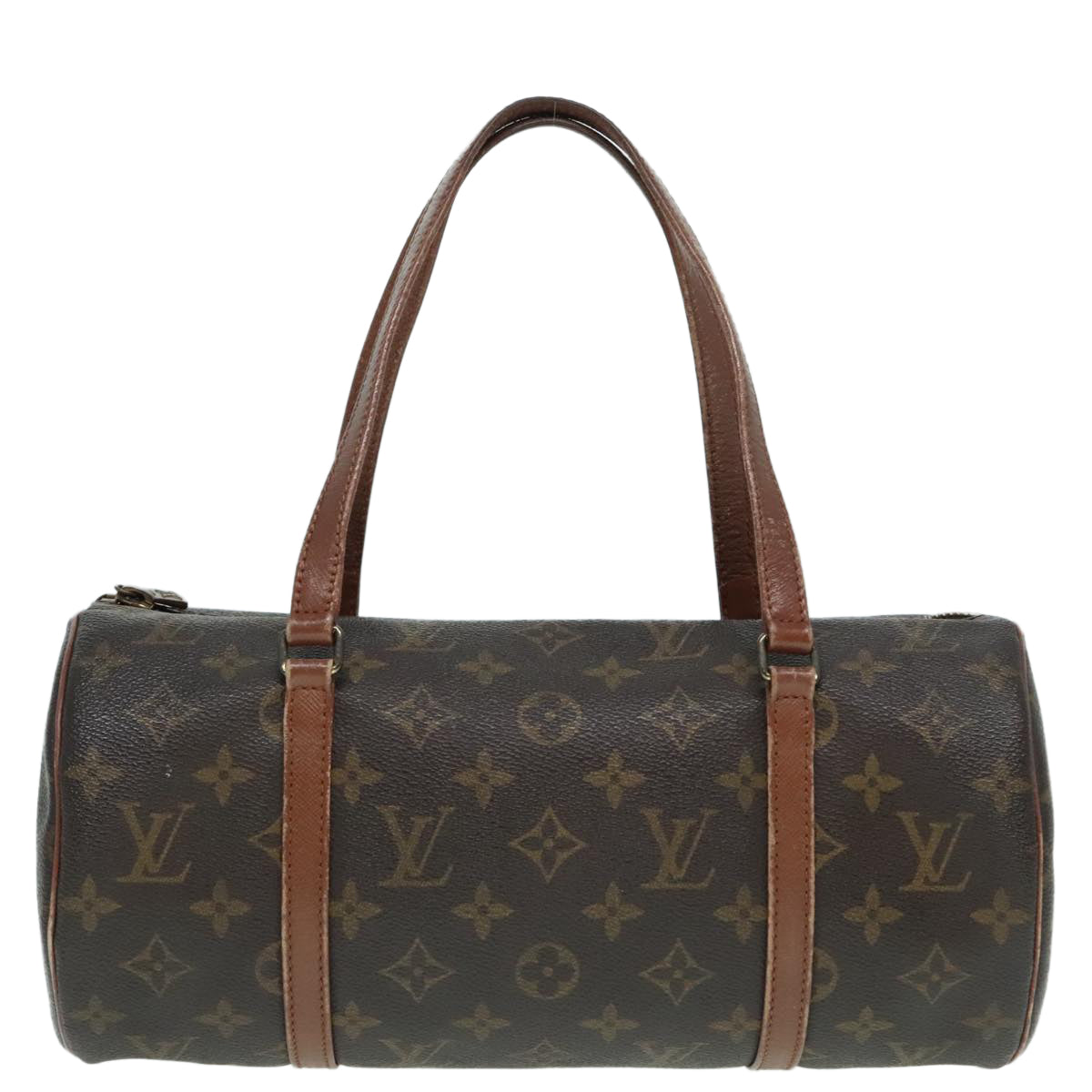 LOUIS VUITTON Monogram Papillon 30 Hand Bag M51385 LV Auth 93716