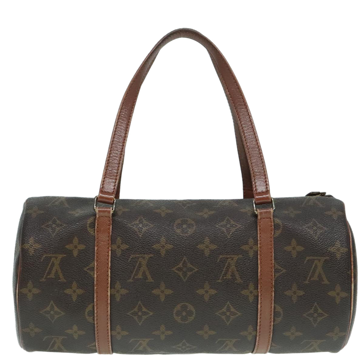 LOUIS VUITTON Monogram Papillon 30 Hand Bag M51385 LV Auth 93716