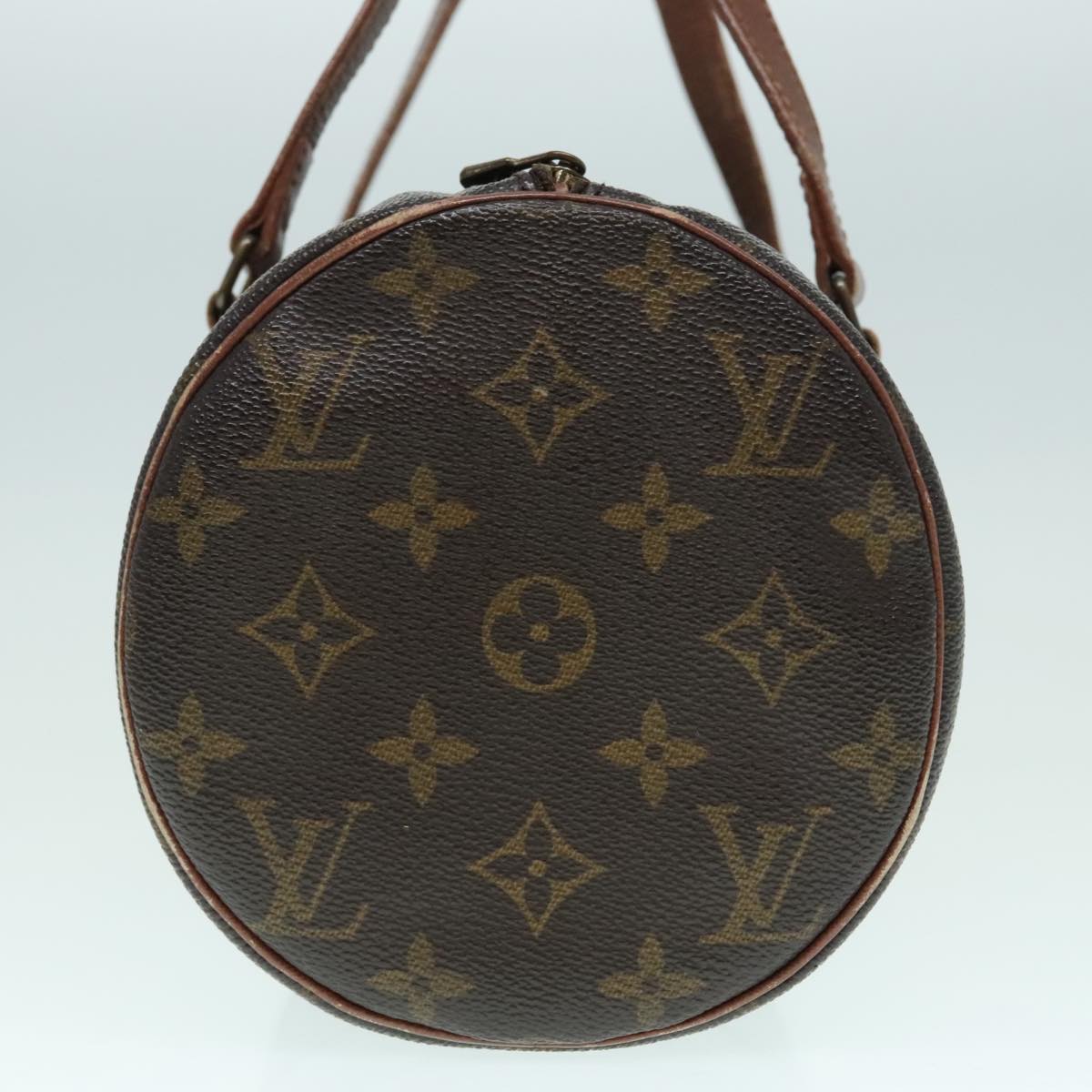 LOUIS VUITTON Monogram Papillon 30 Hand Bag M51385 LV Auth 93716