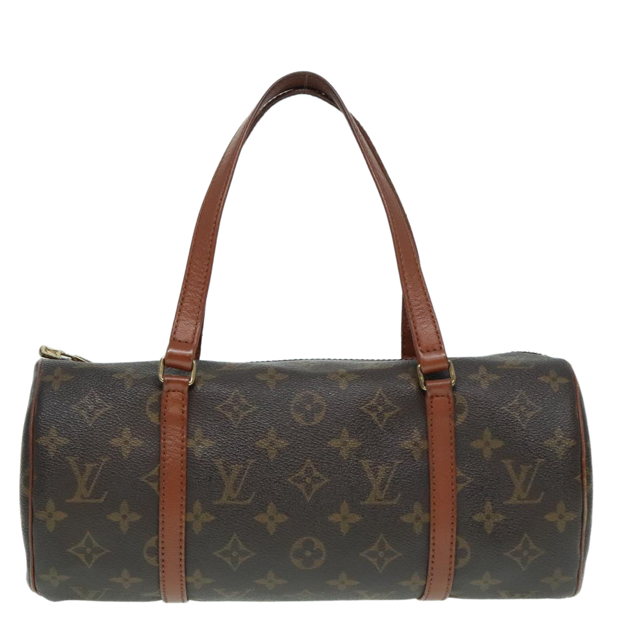 LOUIS VUITTON Monogram Papillon 30 Hand Bag M51385 LV Auth 93717