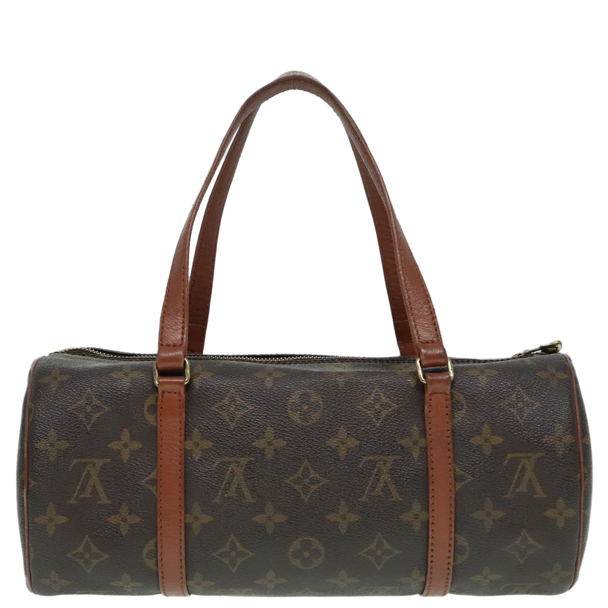 LOUIS VUITTON Monogram Papillon 30 Hand Bag M51385 LV Auth 93717