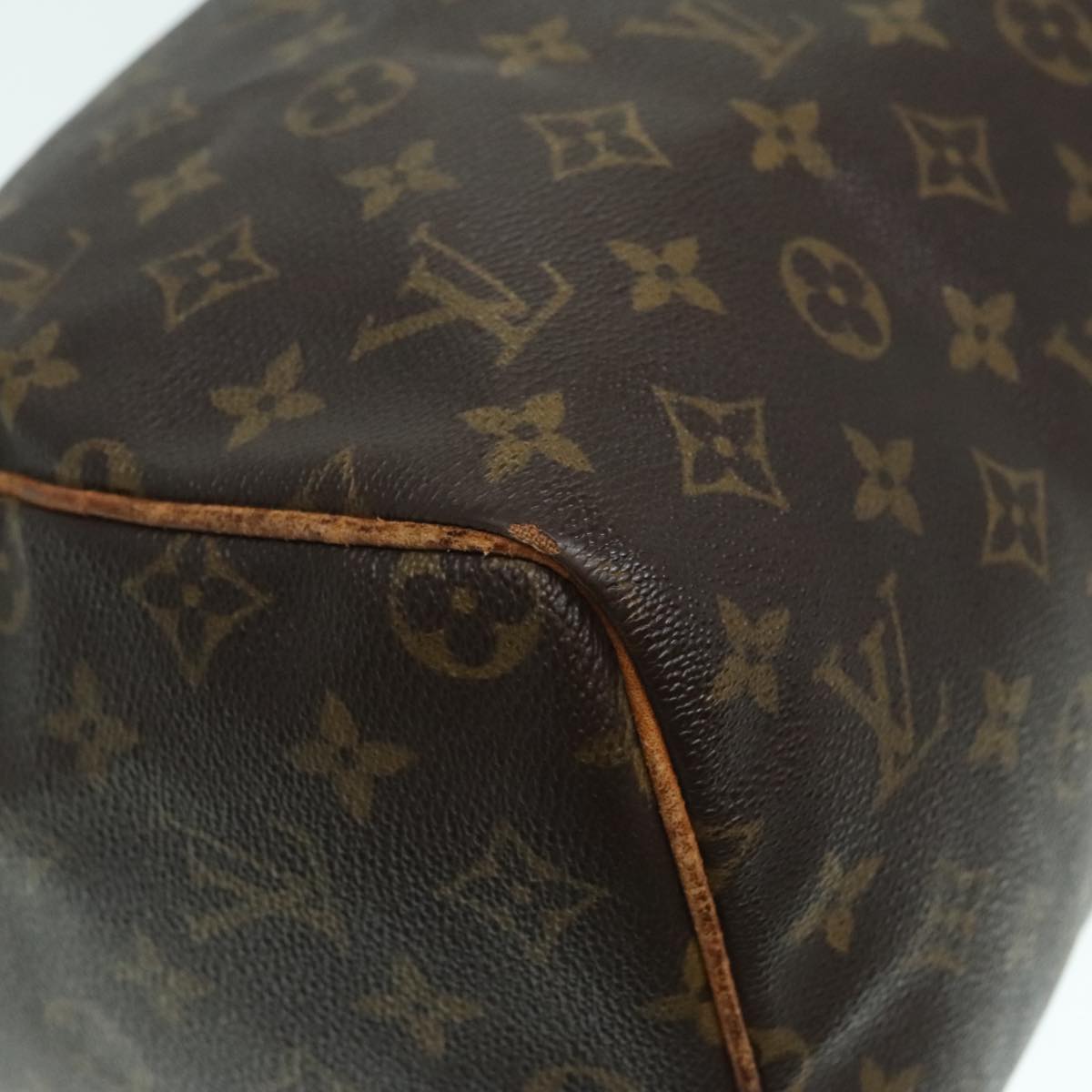 LOUIS VUITTON Monogram Speedy 30 Hand Bag M41526 LV Auth 93772