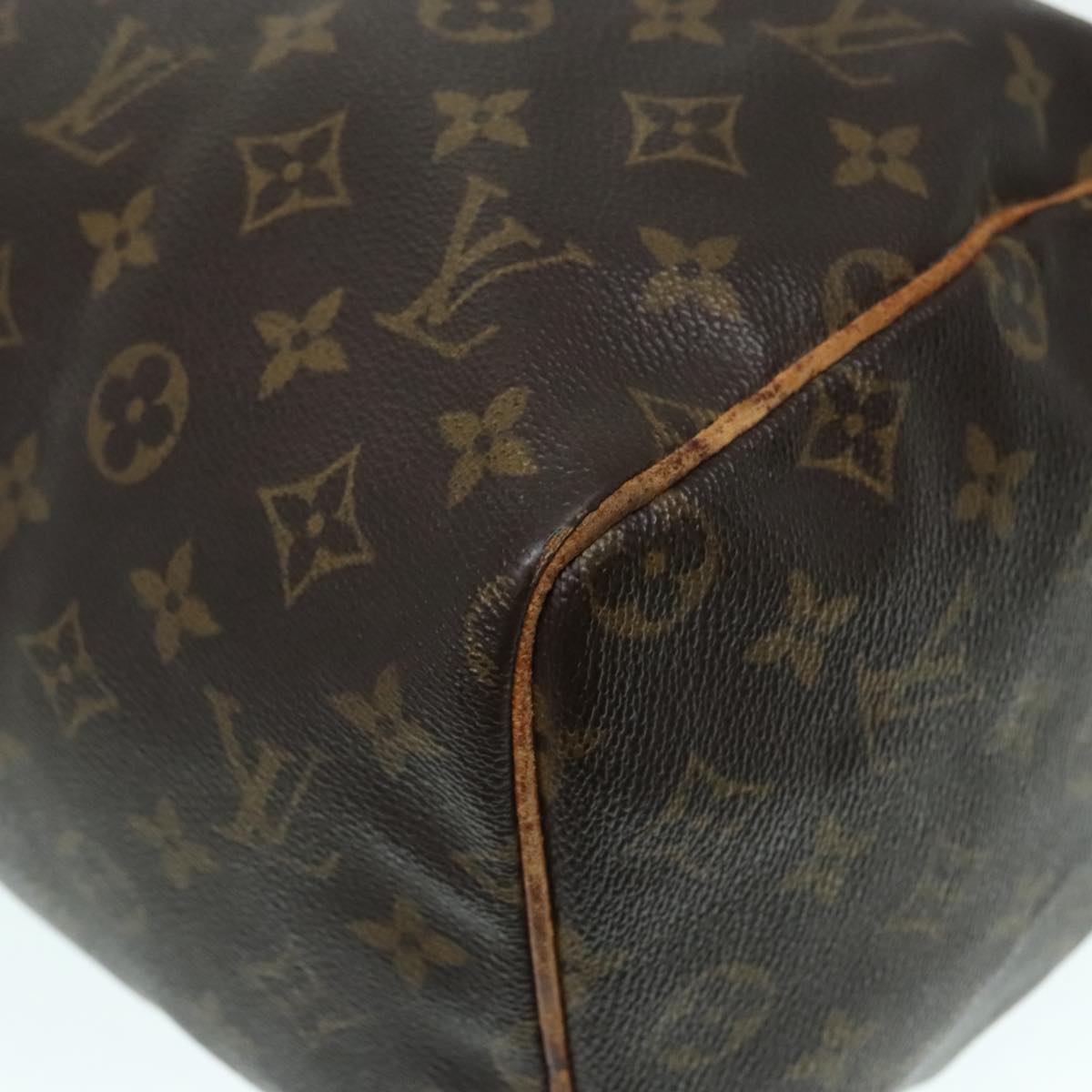 LOUIS VUITTON Monogram Speedy 30 Hand Bag M41526 LV Auth 93772