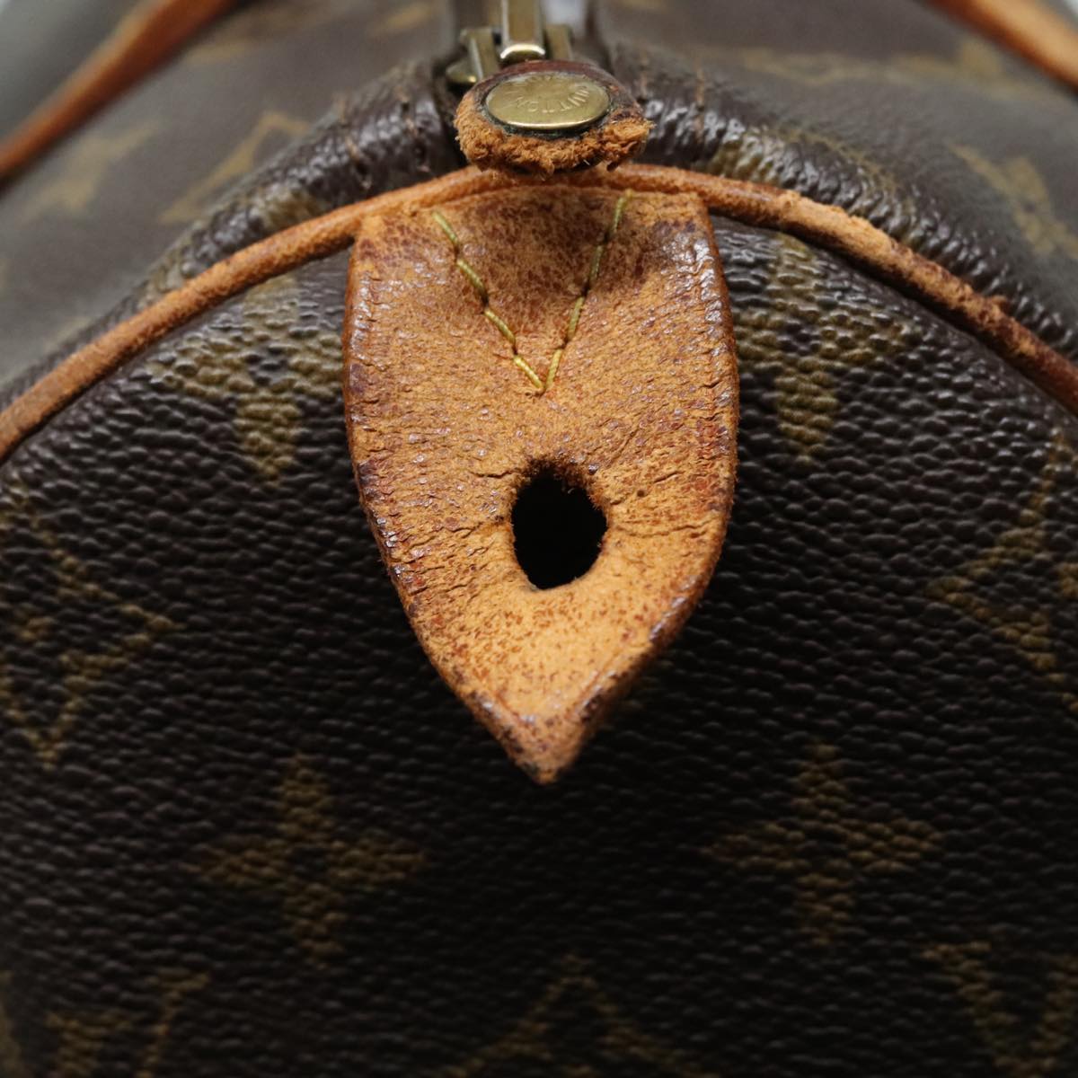 LOUIS VUITTON Monogram Speedy 30 Hand Bag M41526 LV Auth 93772