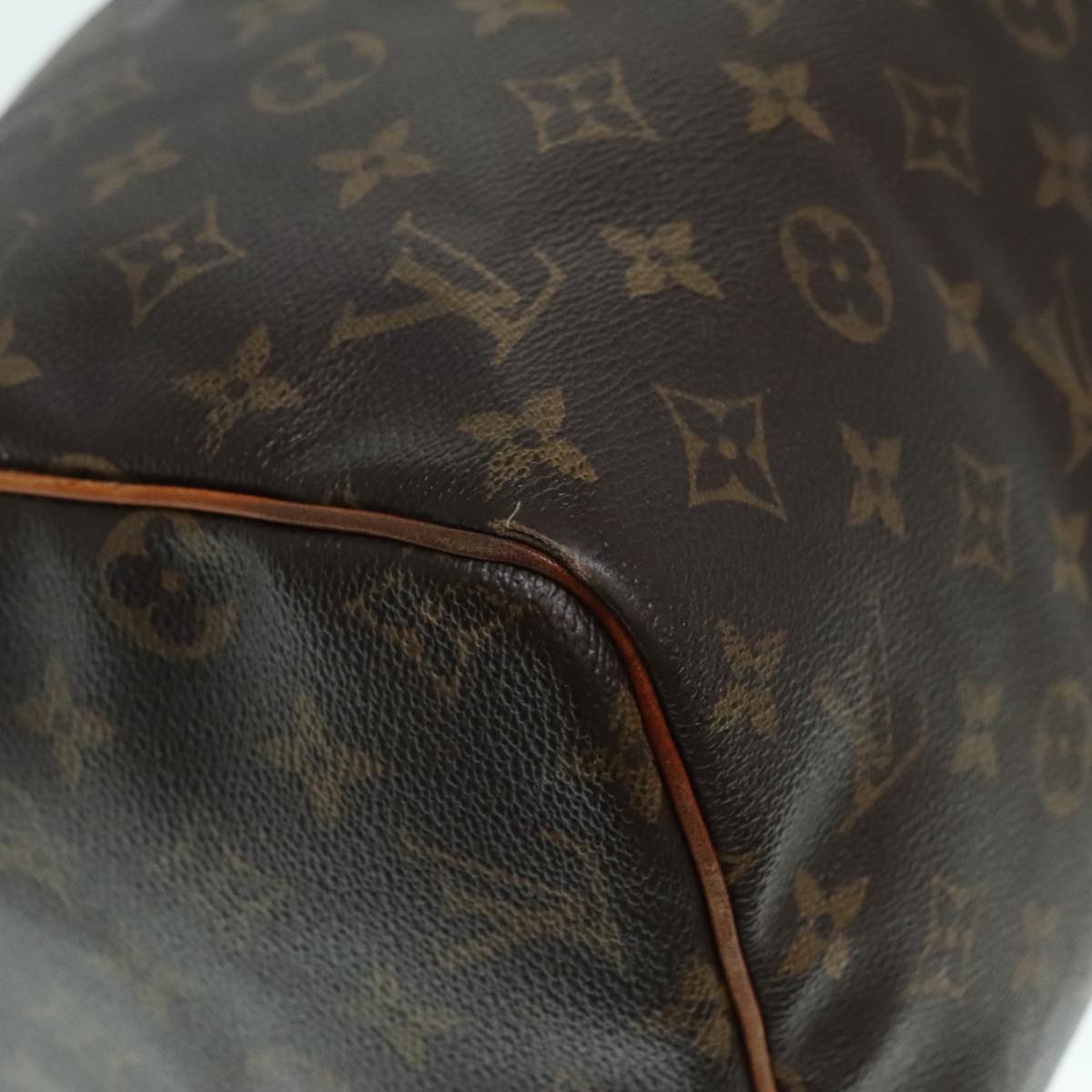 LOUIS VUITTON Monogram Speedy 30 Hand Bag M41526 LV Auth 93774