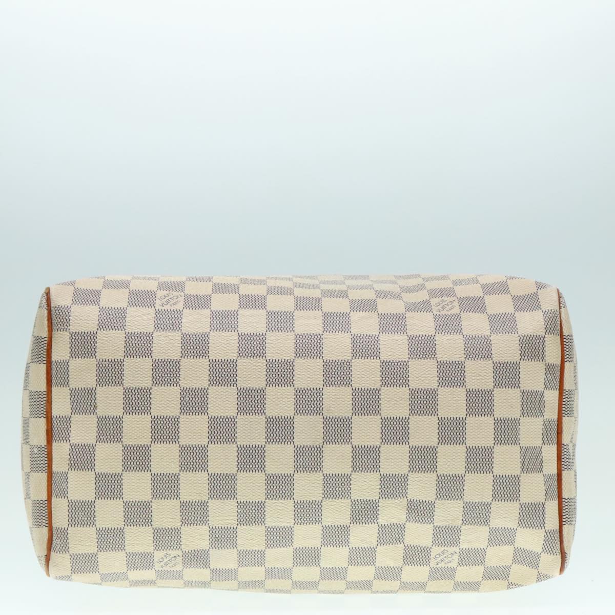 LOUIS VUITTON Damier Azur Speedy 30 Hand Bag N41533 LV Auth 93775